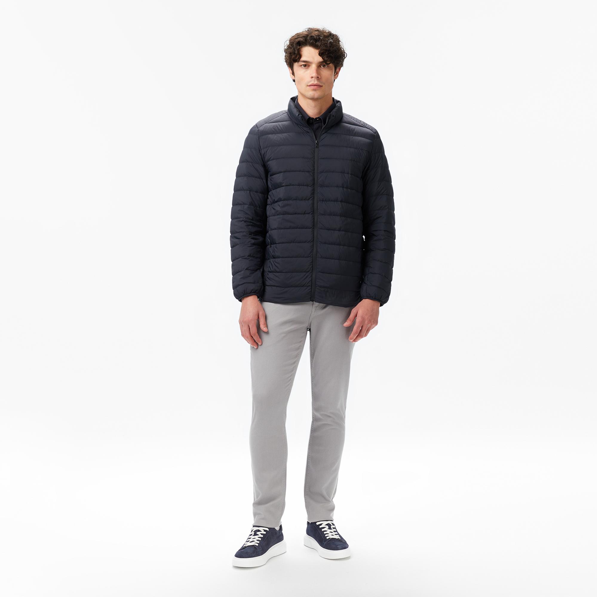 Nautica Erkek Siyah Regular Fit Mont