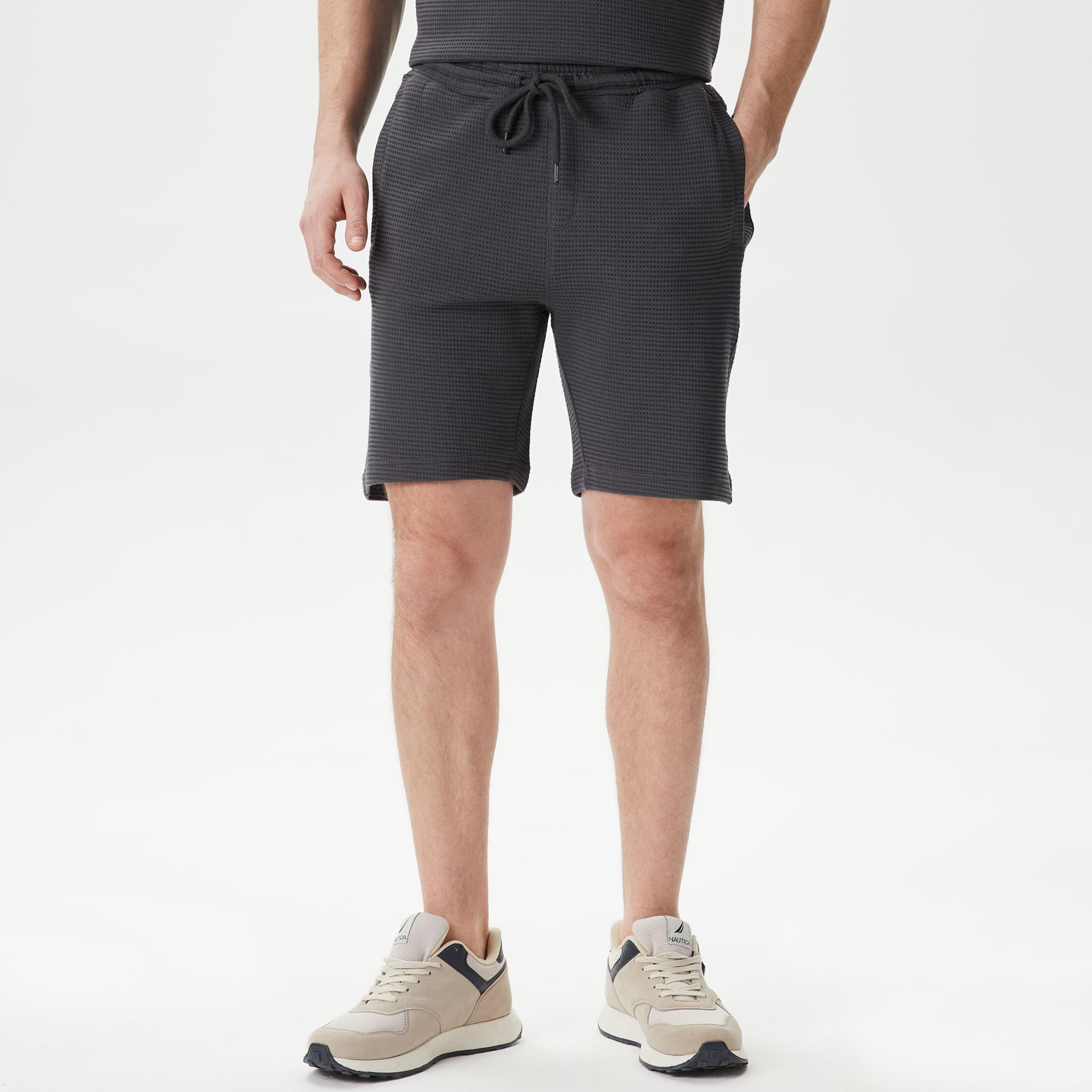 Nautica Erkek Gri Standart Fit Şort