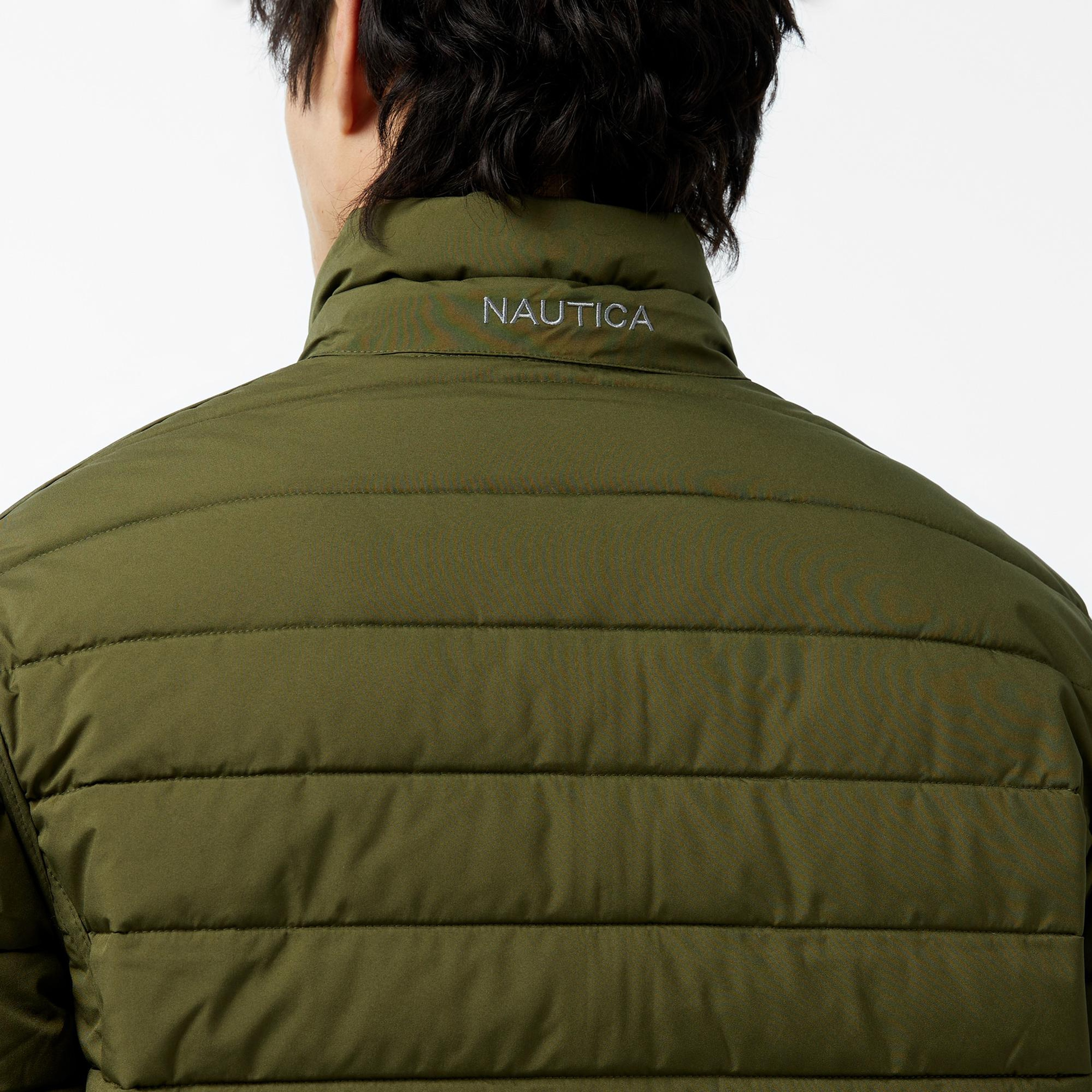Nautica Erkek Yeşil Çift Taraflı Mont
