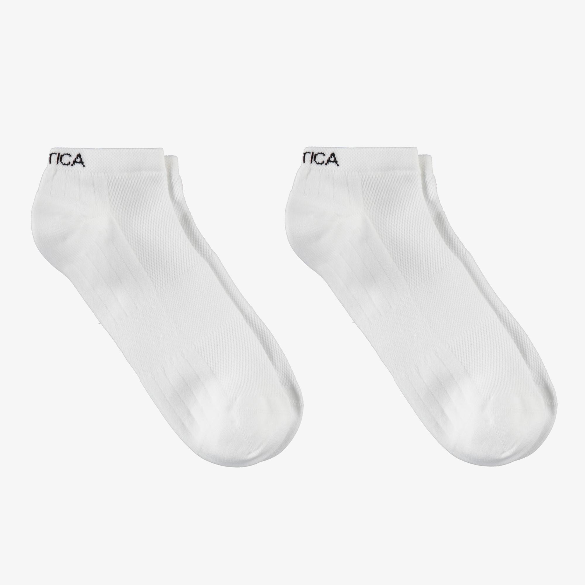 Nautica Erkek Beyaz 2'li Çorap
