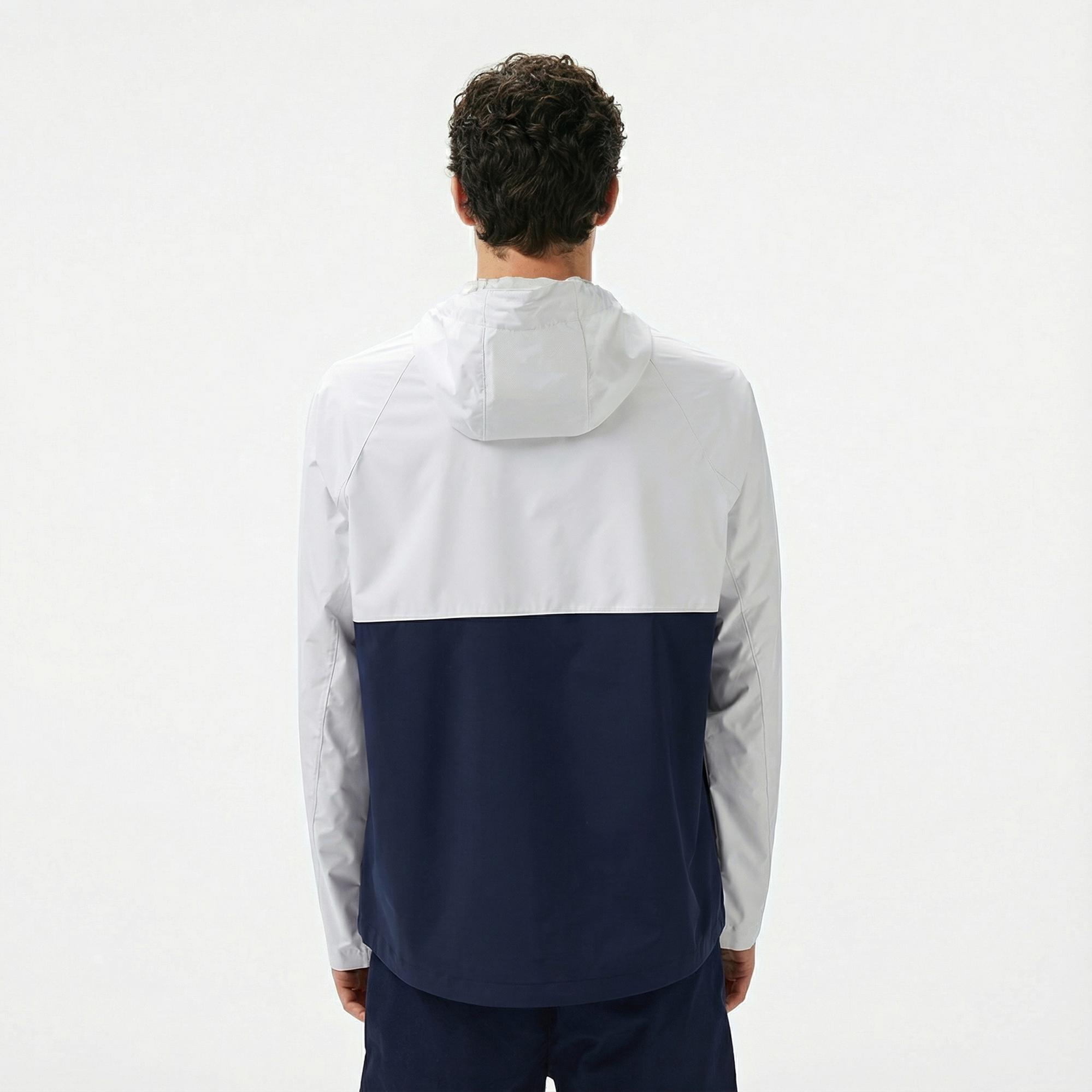 Nautica Erkek Beyaz Regular Fit Dik Yaka Mont