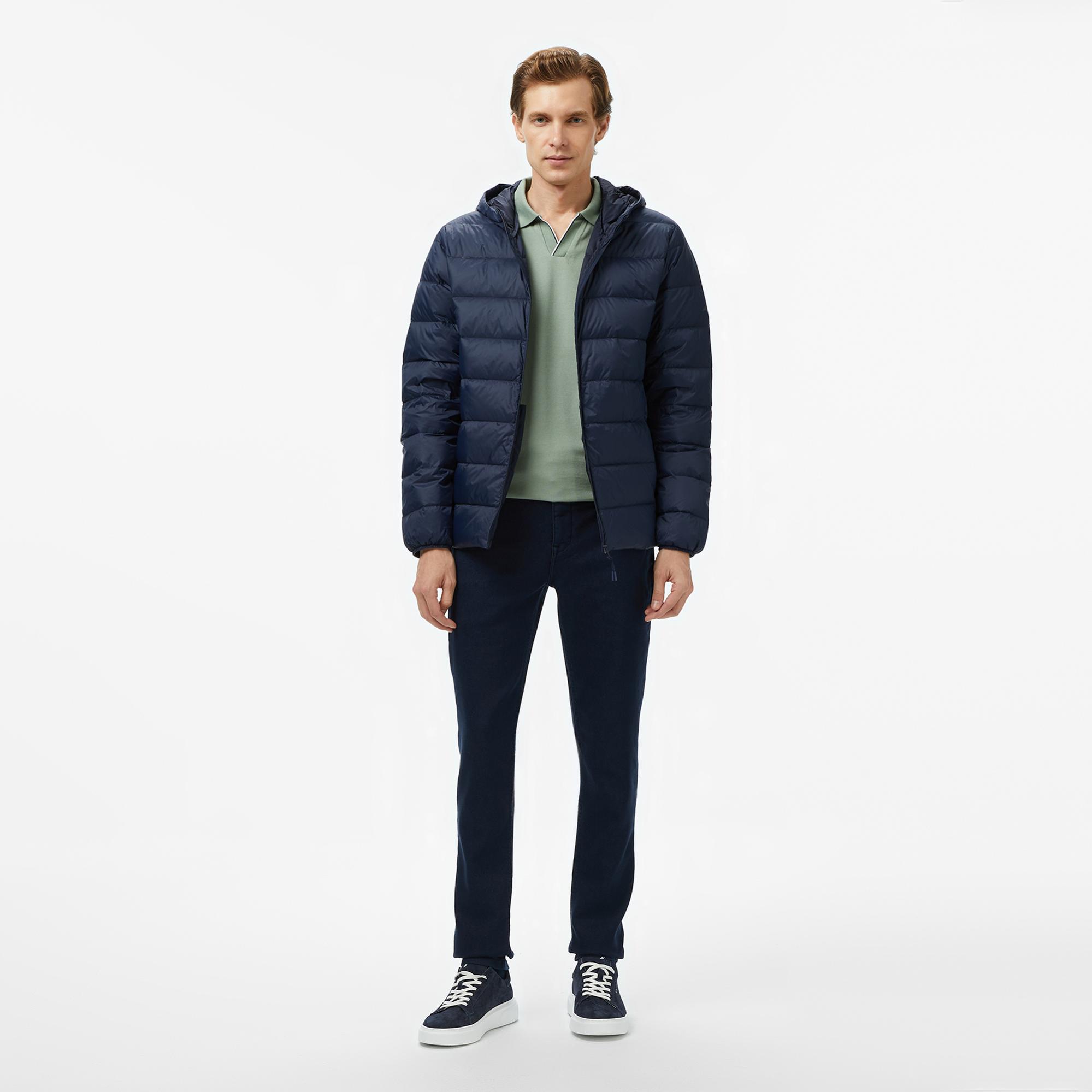 Nautica Erkek Lacivert Regular Fit Mont