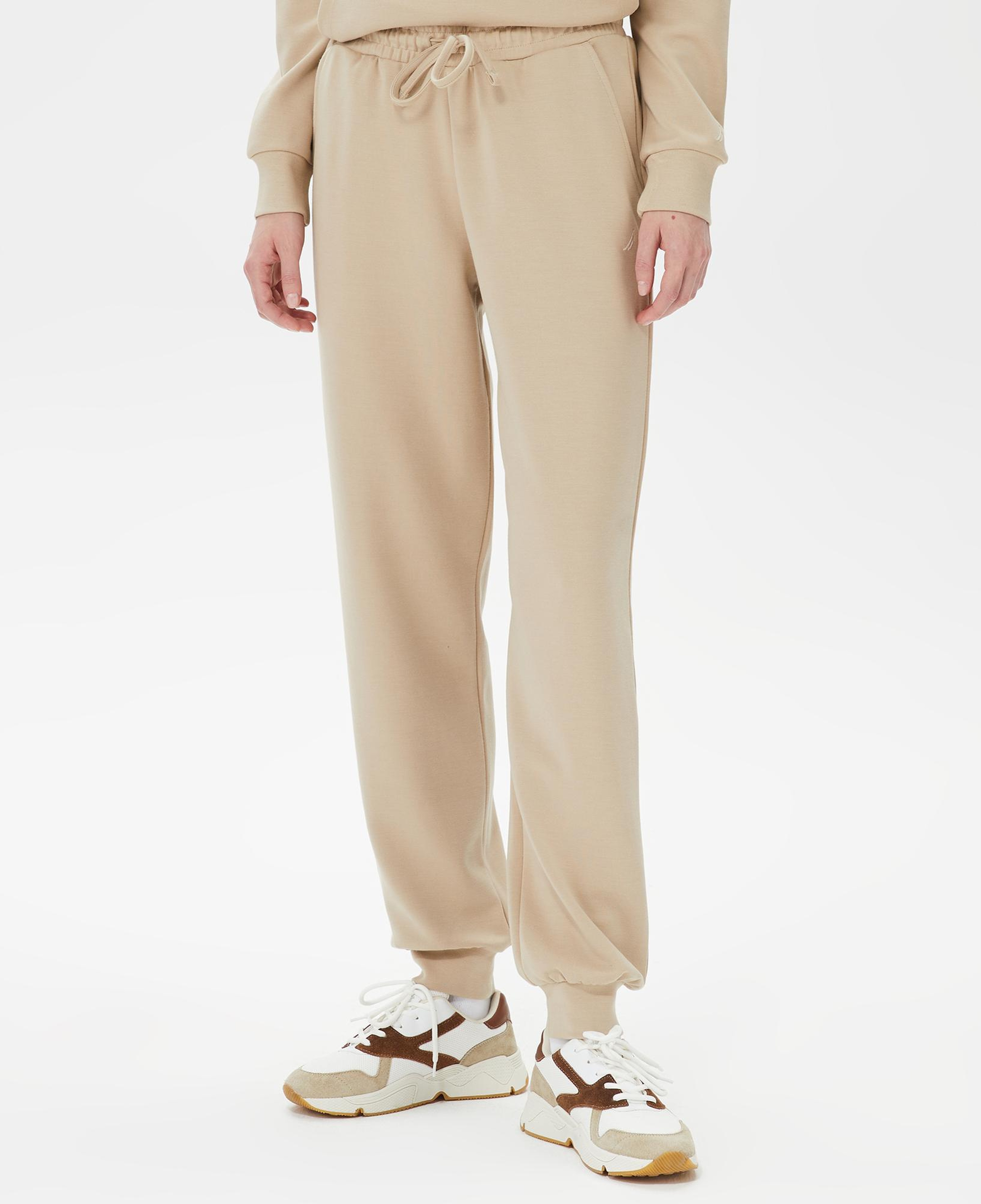 Nautica Kadın Kırık Beyaz Relaxed Fit Eşofman Altı