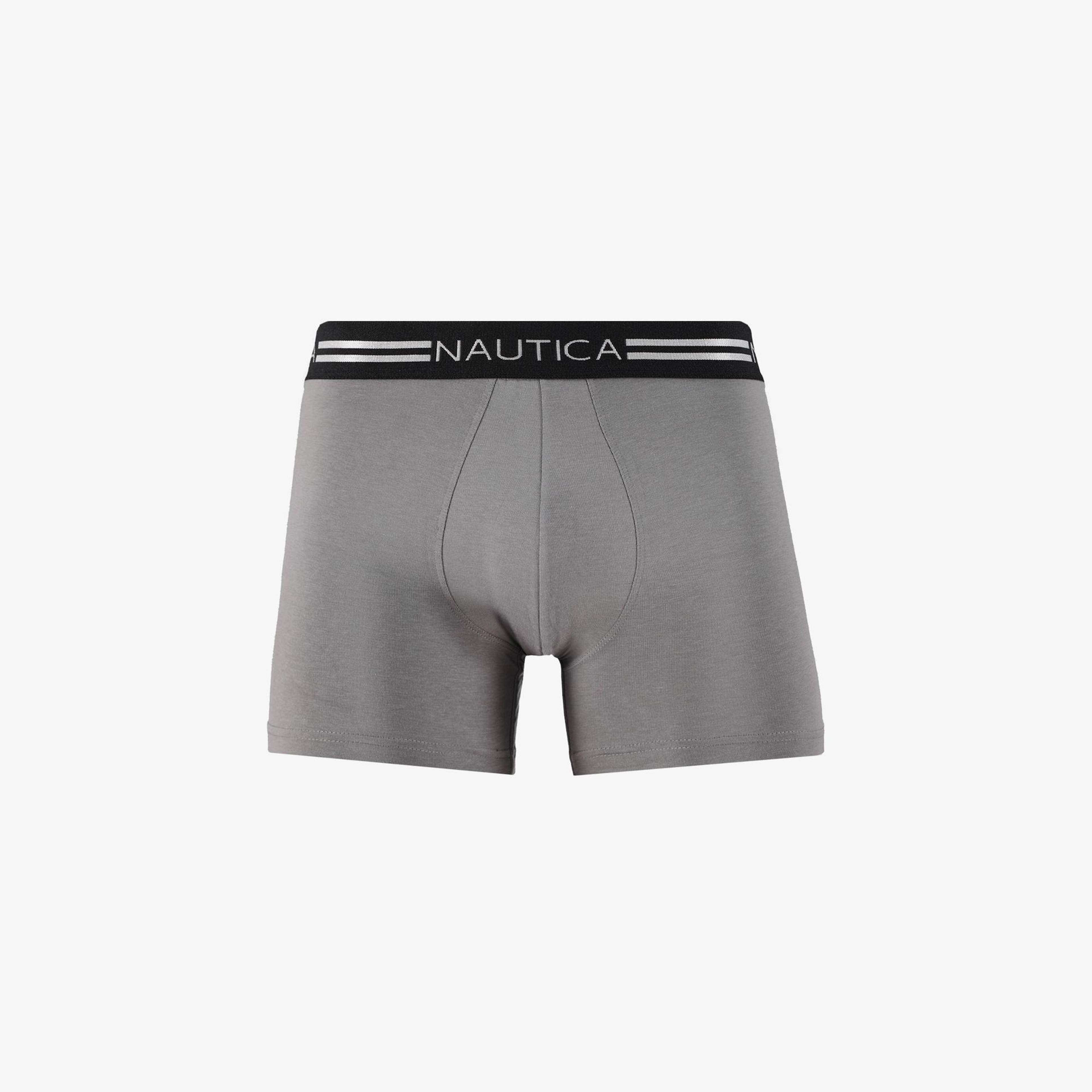 Nautica Erkek Gri Standart Fit 3'lü Boxer