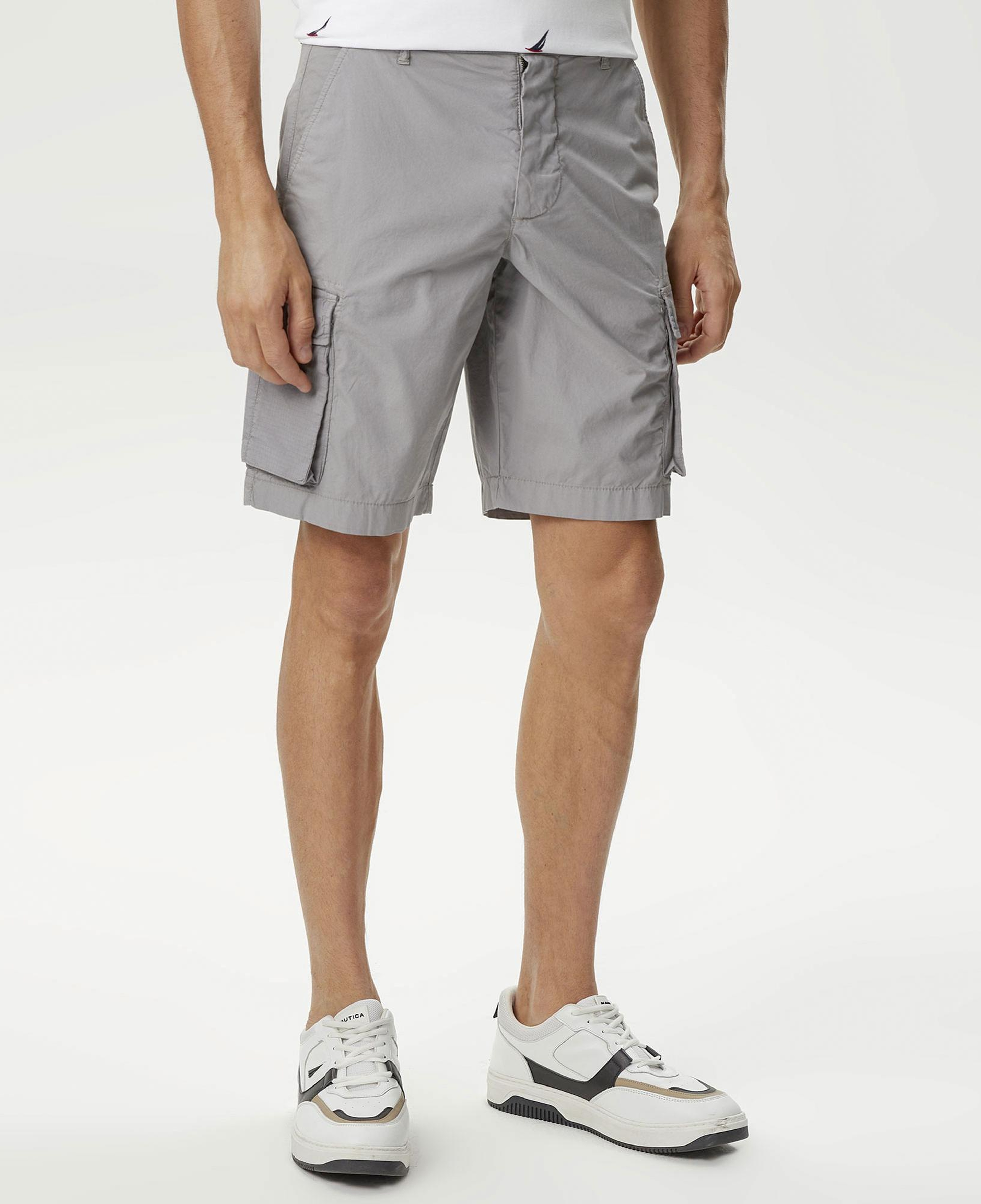 Nautica Erkek Gri Bermuda