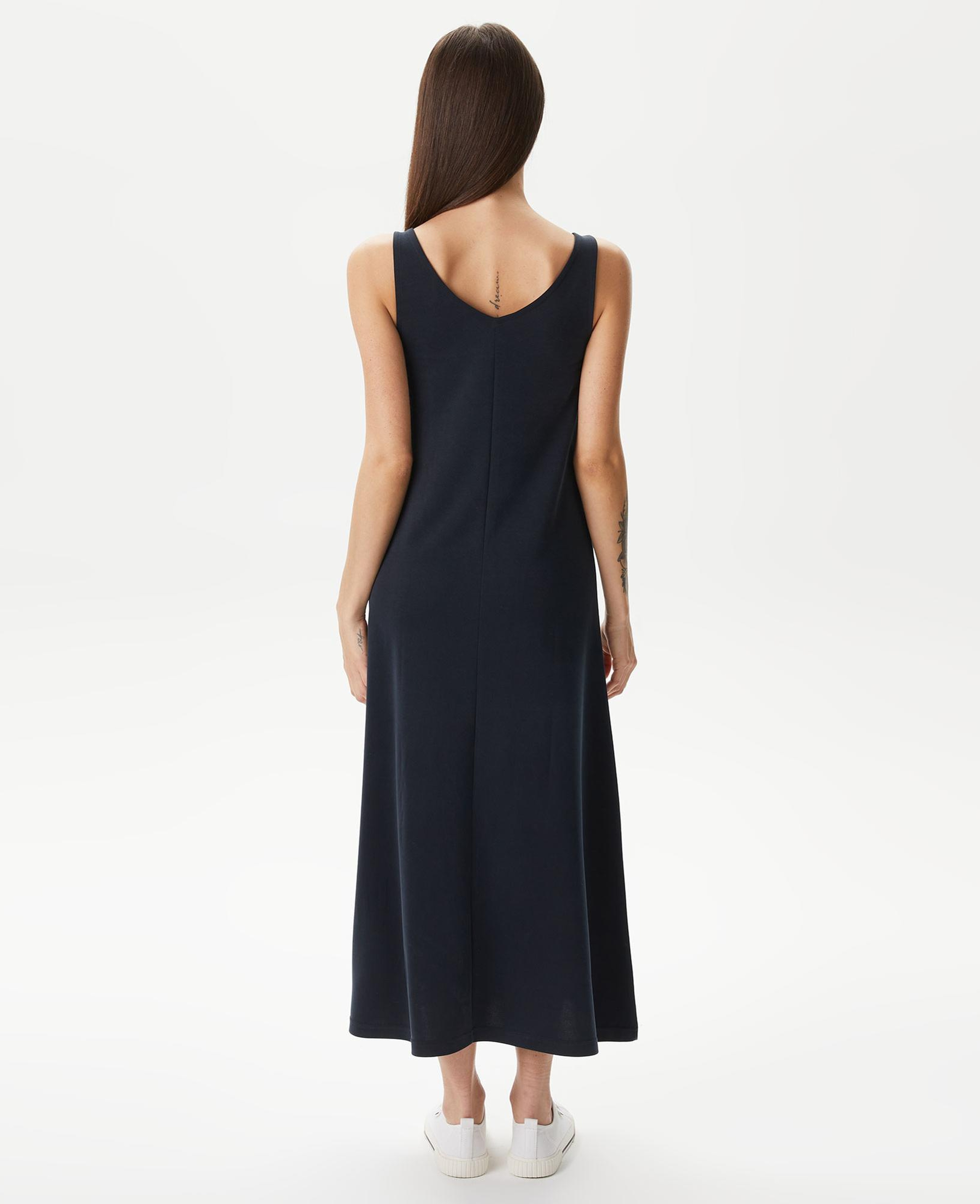 Nautica Kadın Siyah Standart Fit Askılı Elbise