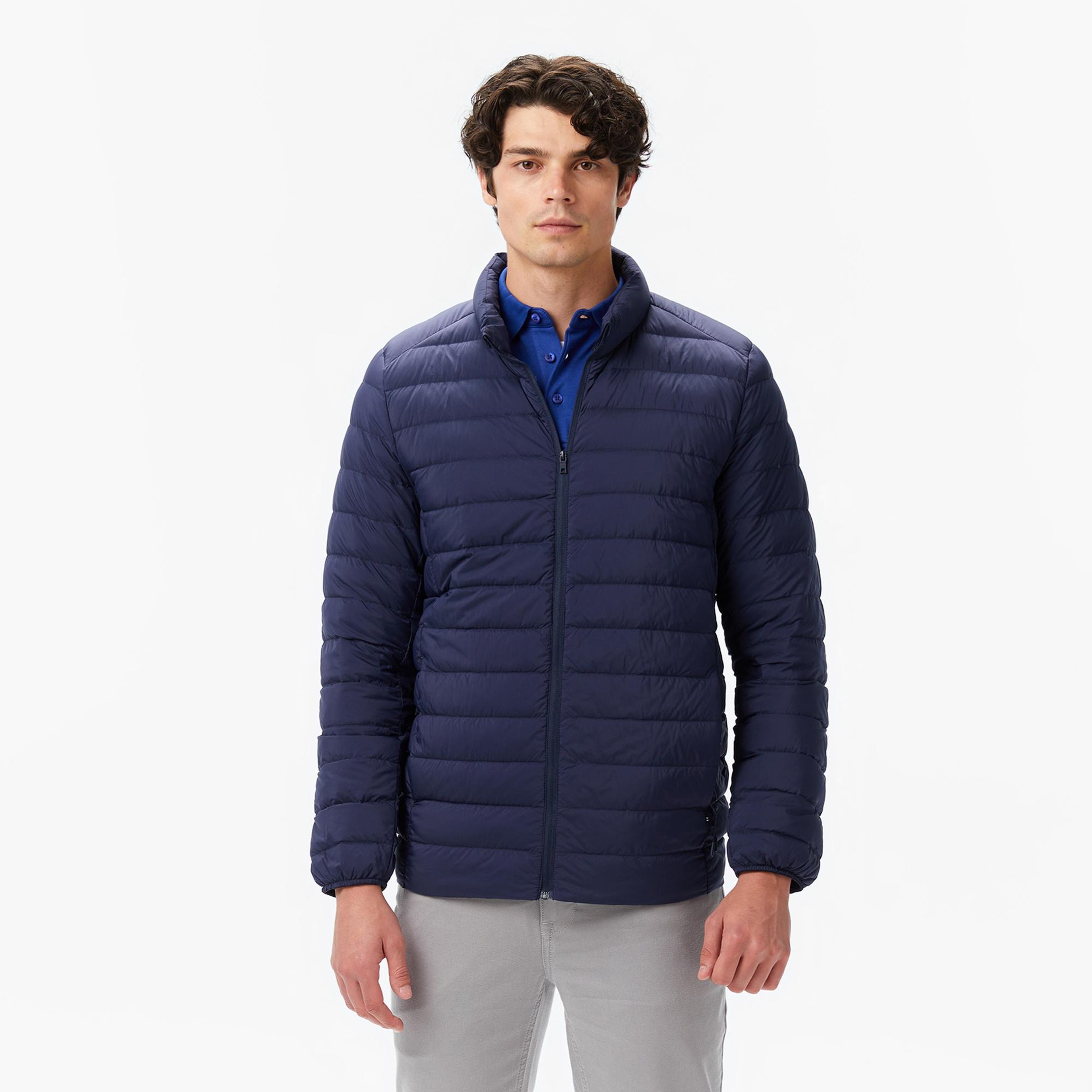 Nautica Erkek Lacivert Regular Fit Mont