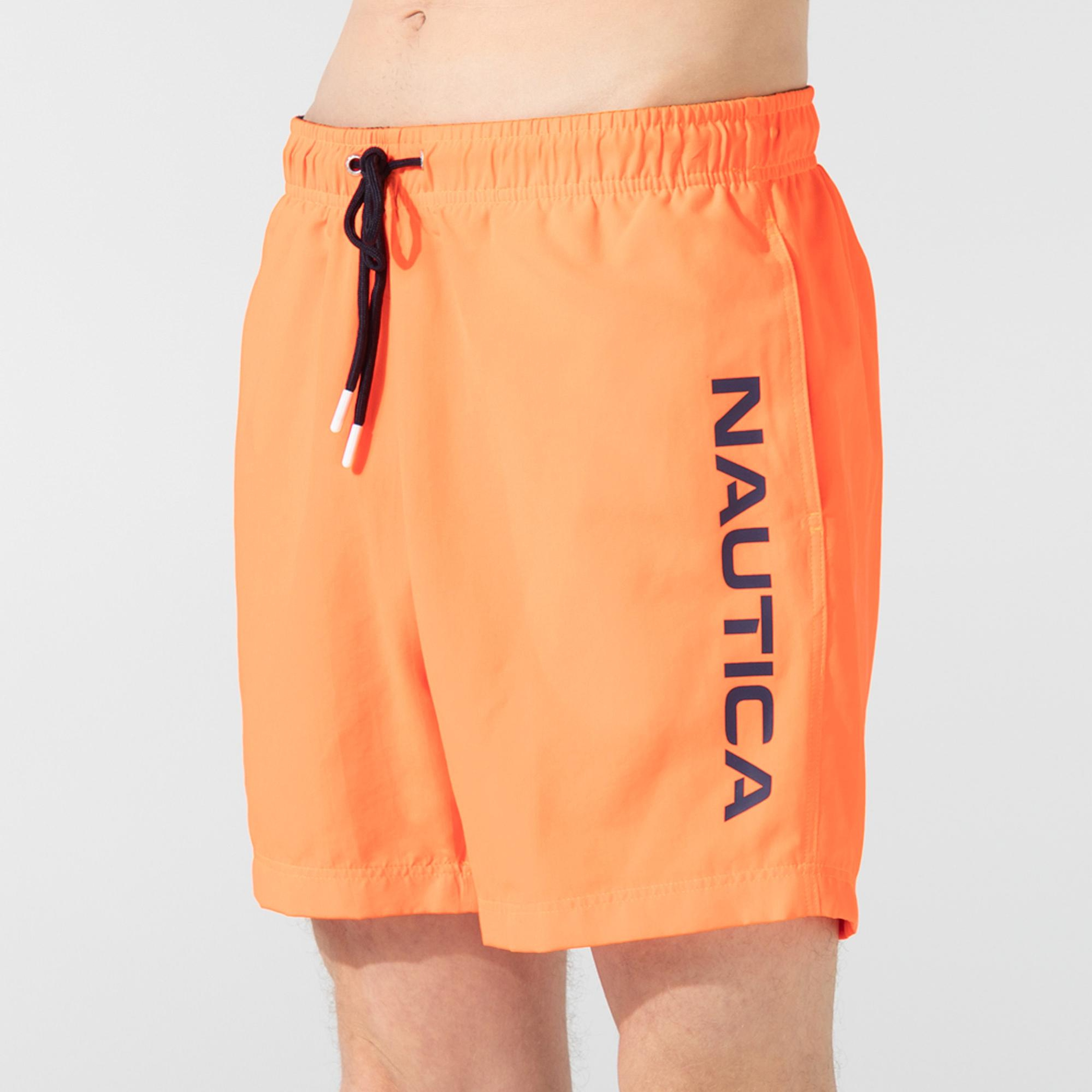Nautica Erkek Turuncu Deniz Şortu
