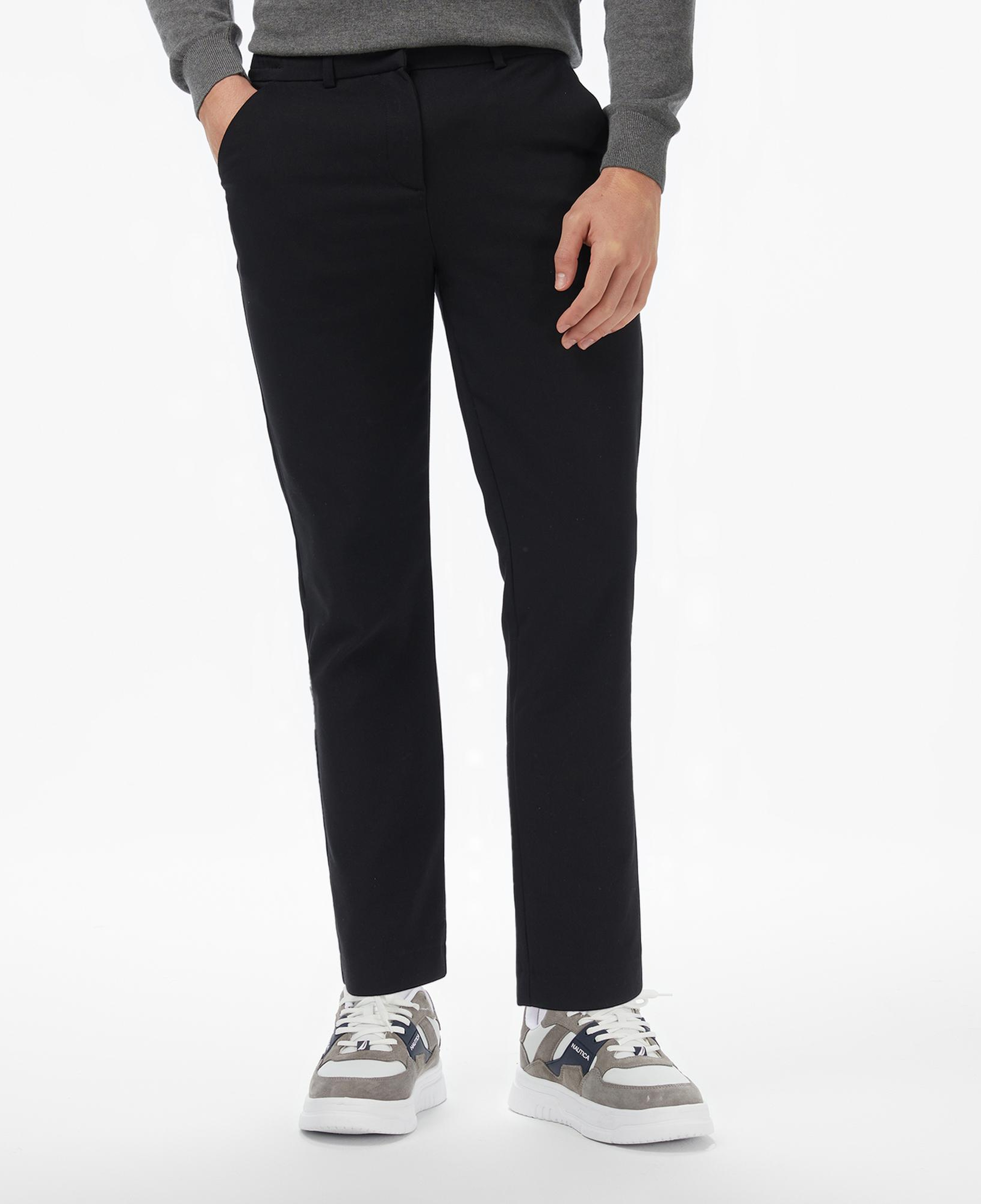 Nautica Kadın Siyah Classic Fit Pantolon