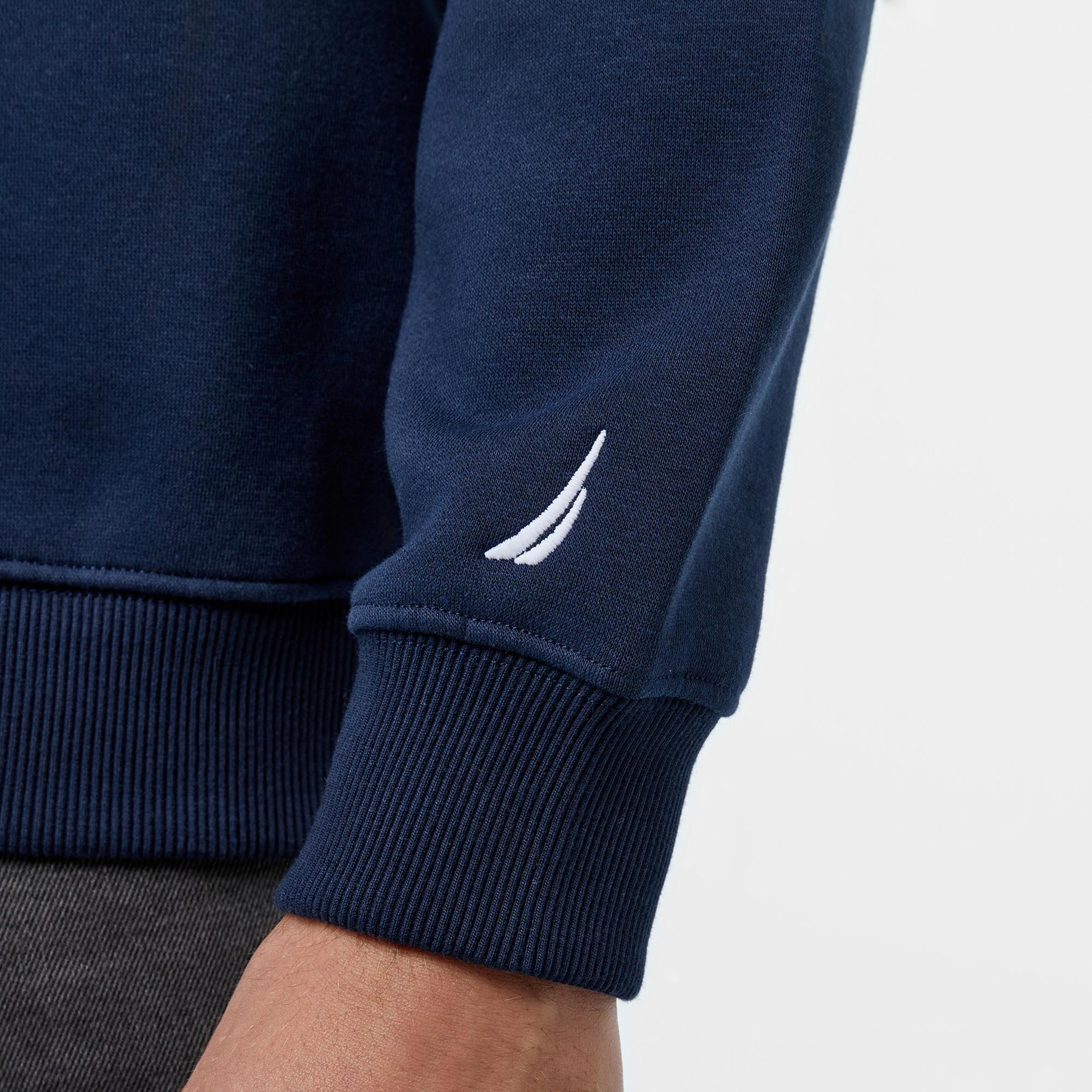 Nautica Erkek Lacivert Regular Fit Sweatshirt