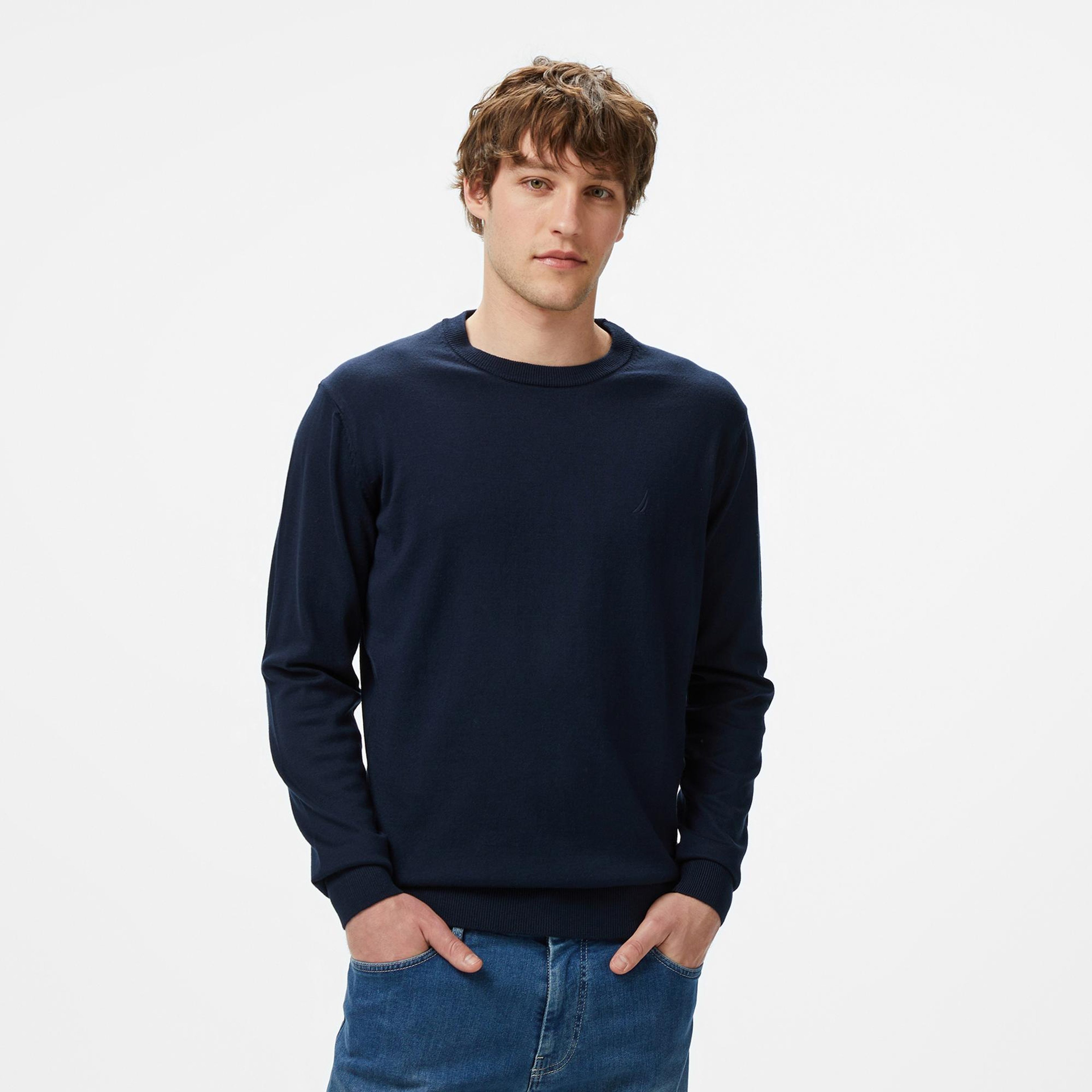 Nautica Erkek Lacivert Kazak