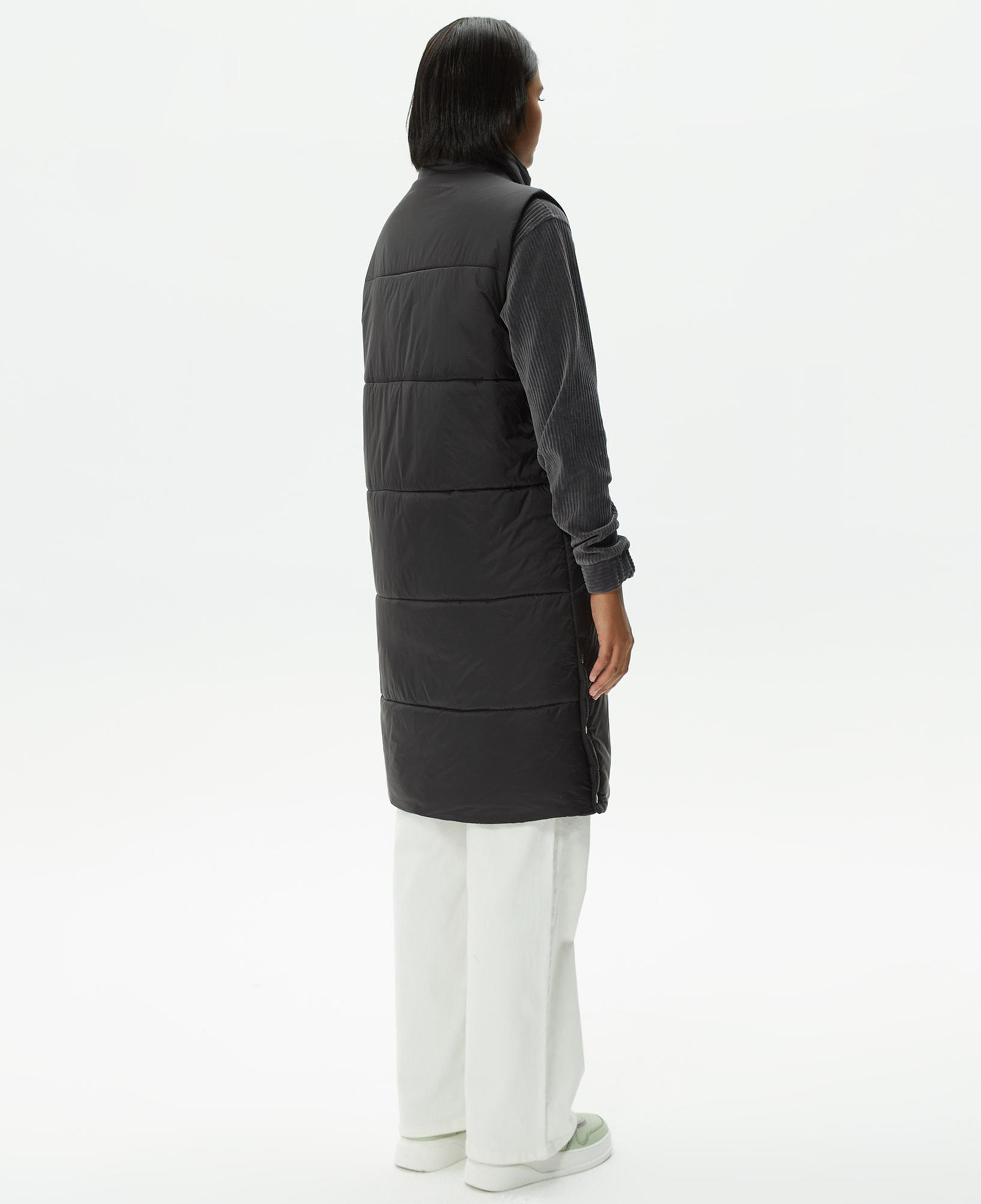 Nautica Kadın Siyah Relaxed Fit Yelek