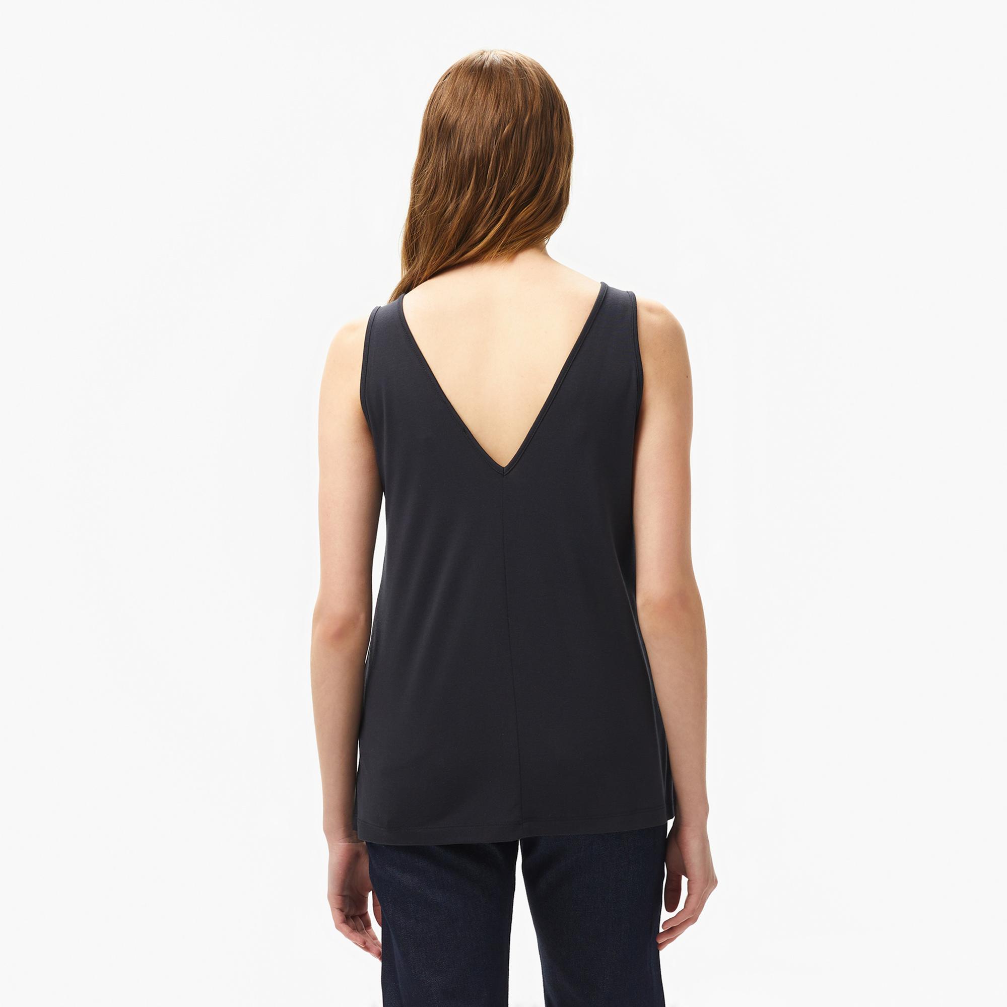 Nautica Kadın Siyah Regular Fit T-Shirt