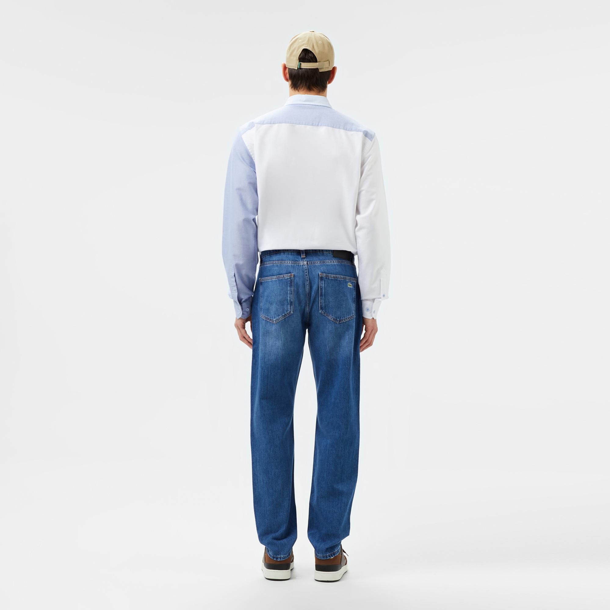 Lacoste Erkek Koyu Mavi Jean Pantolon