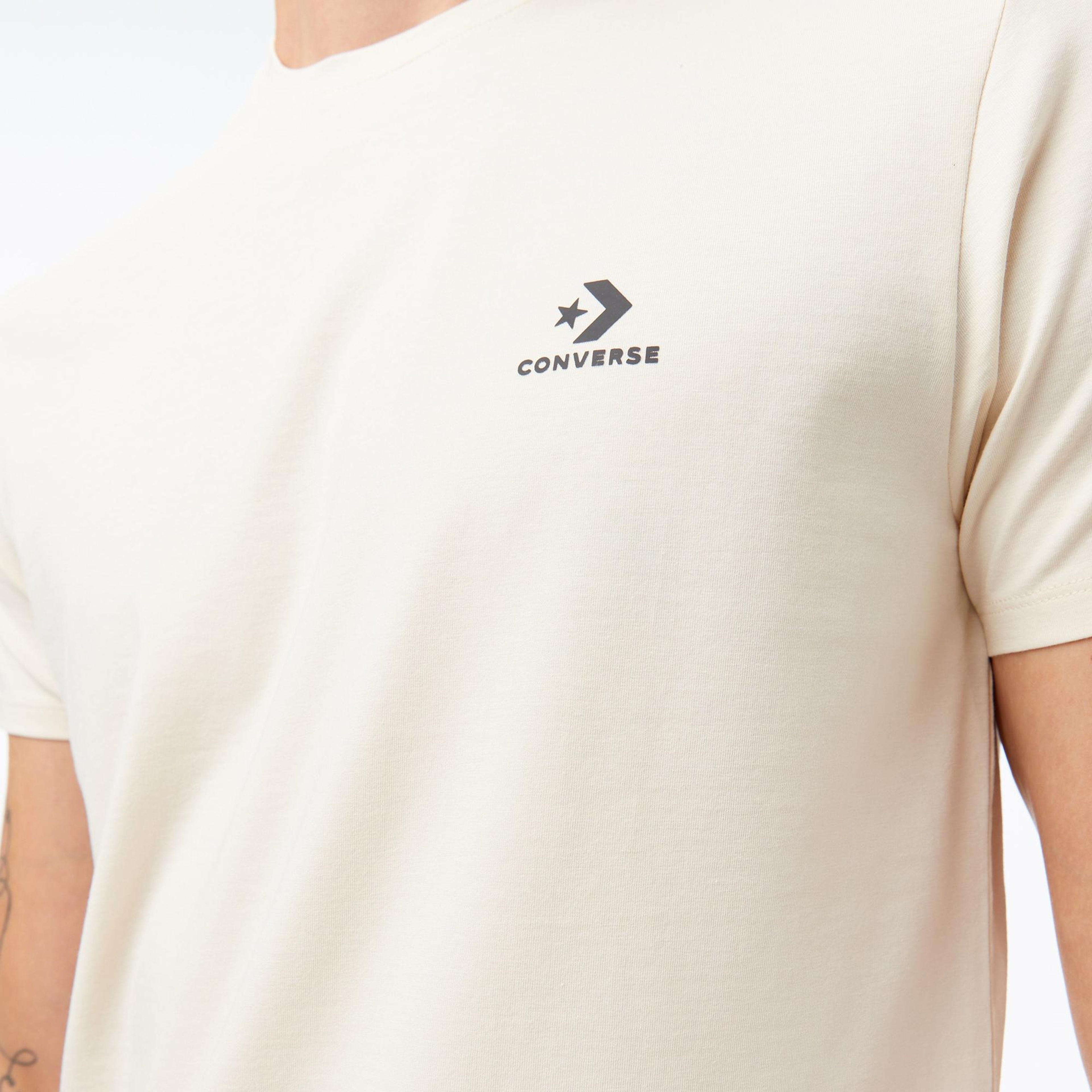 Converse Erkek Krem T-Shirt
