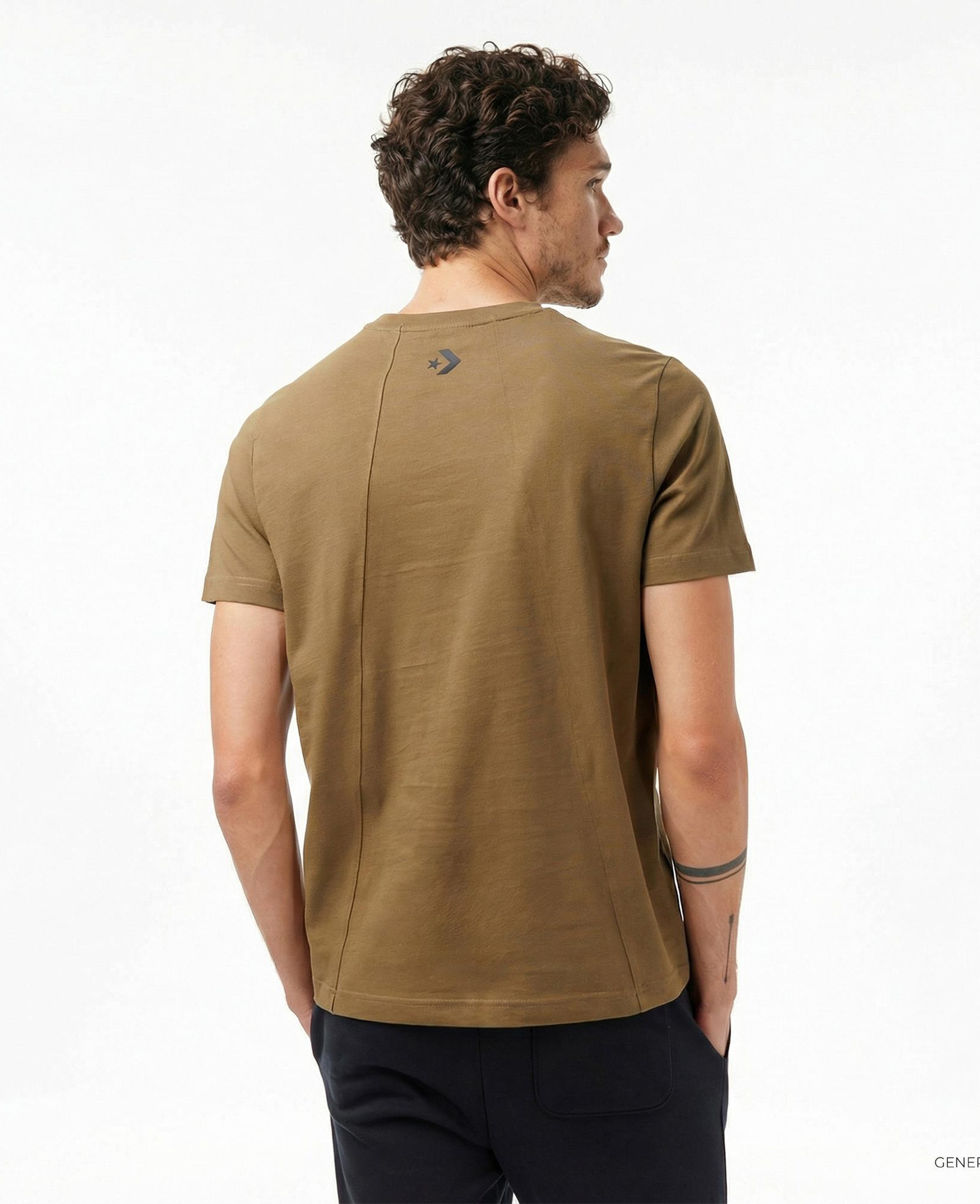 Converse Erkek Haki T-Shirt