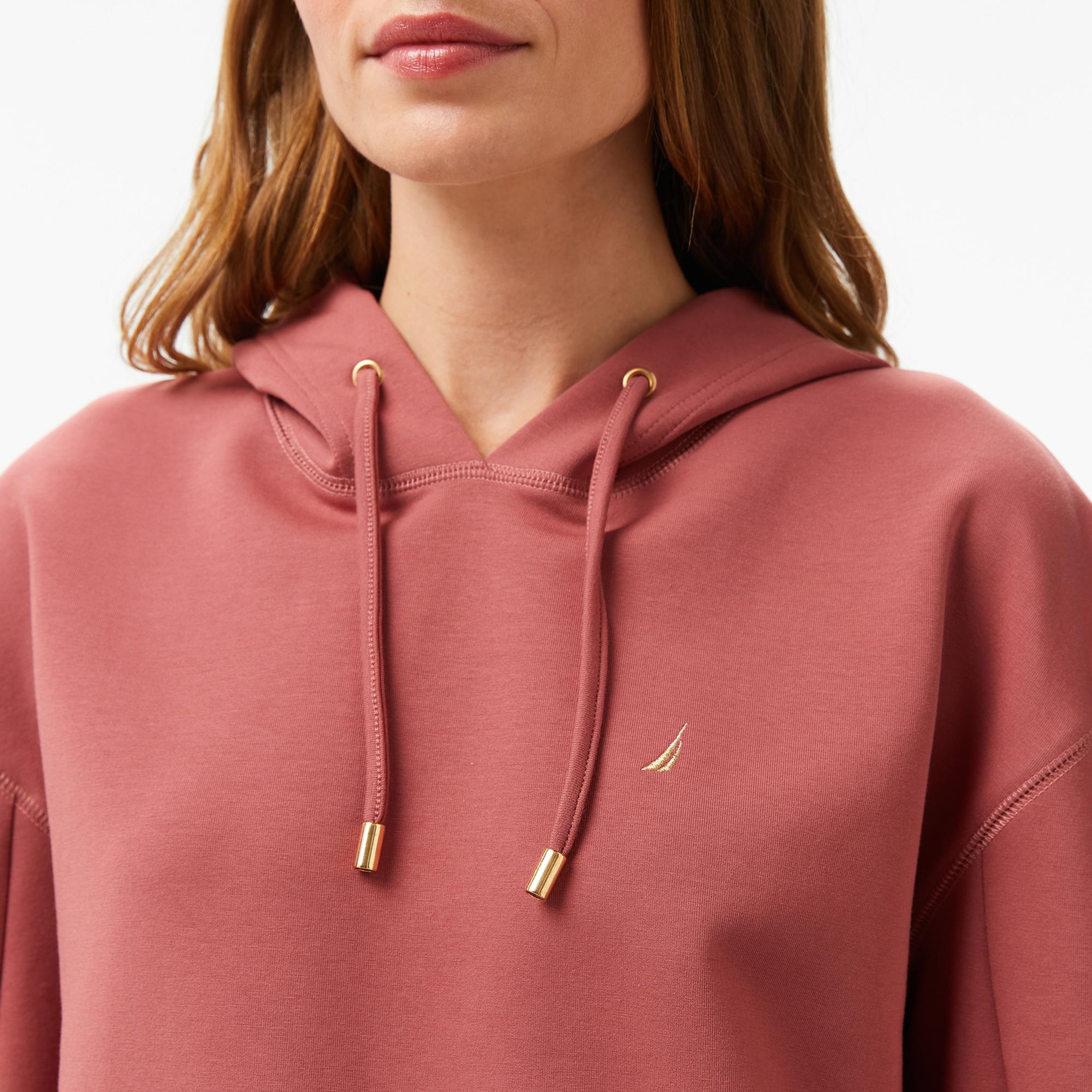 Nautica Kadın Pembe Regular Fit Hoodie