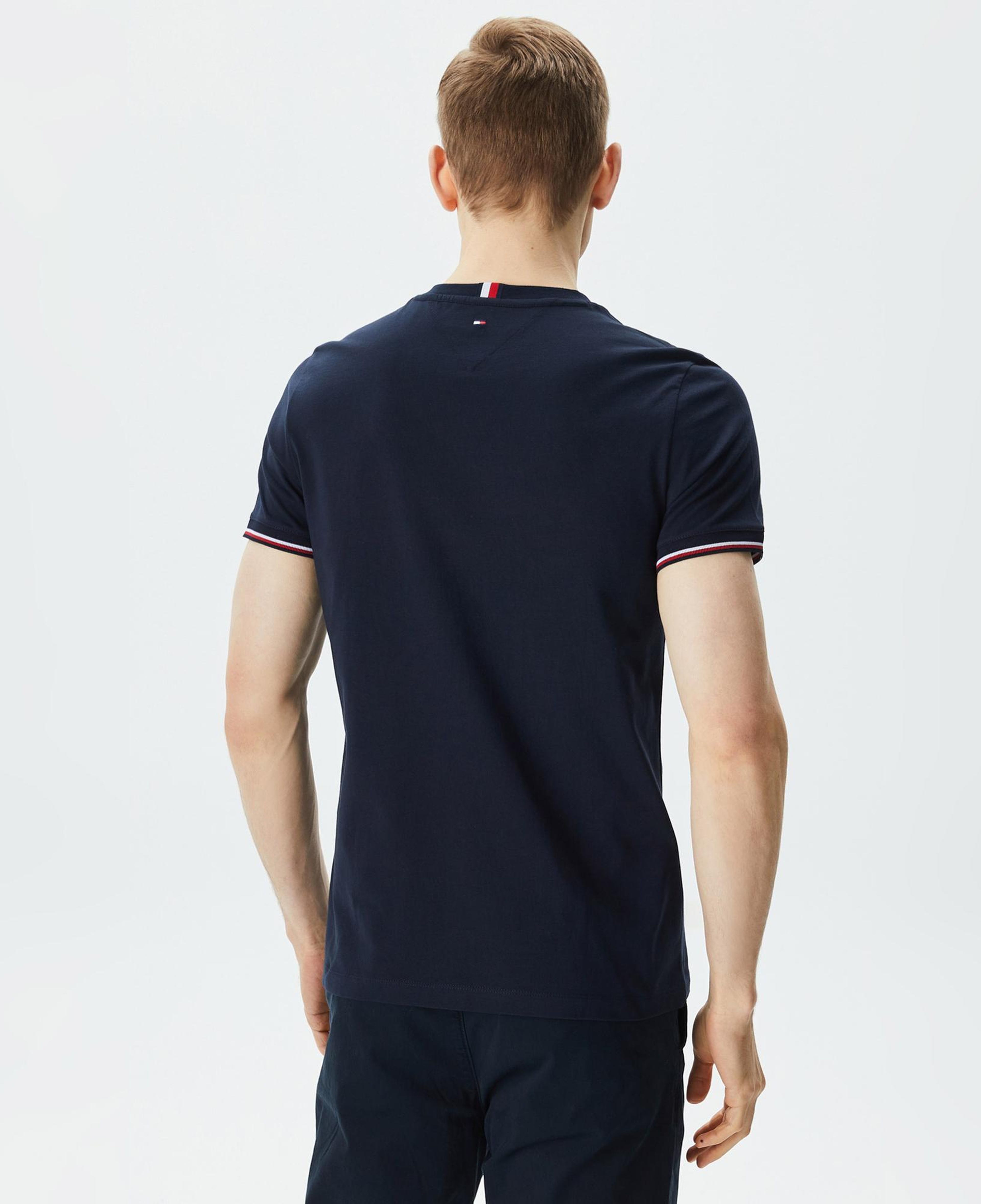 Tommy Hilfiger Logo Tipped Erkek Lacivert T-Shirt