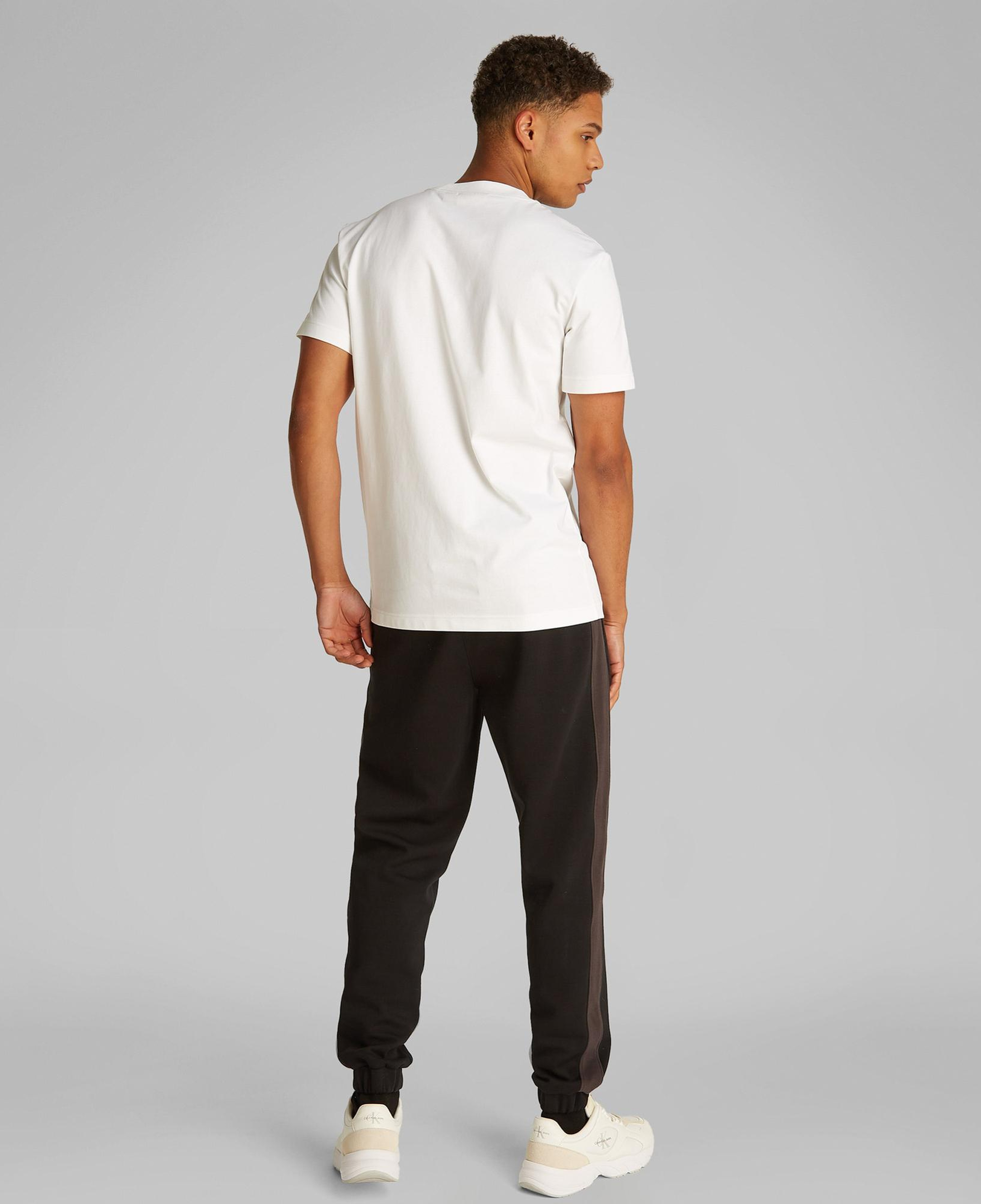 Calvin Klein Heavy Regular Erkek Beyaz T-Shirt