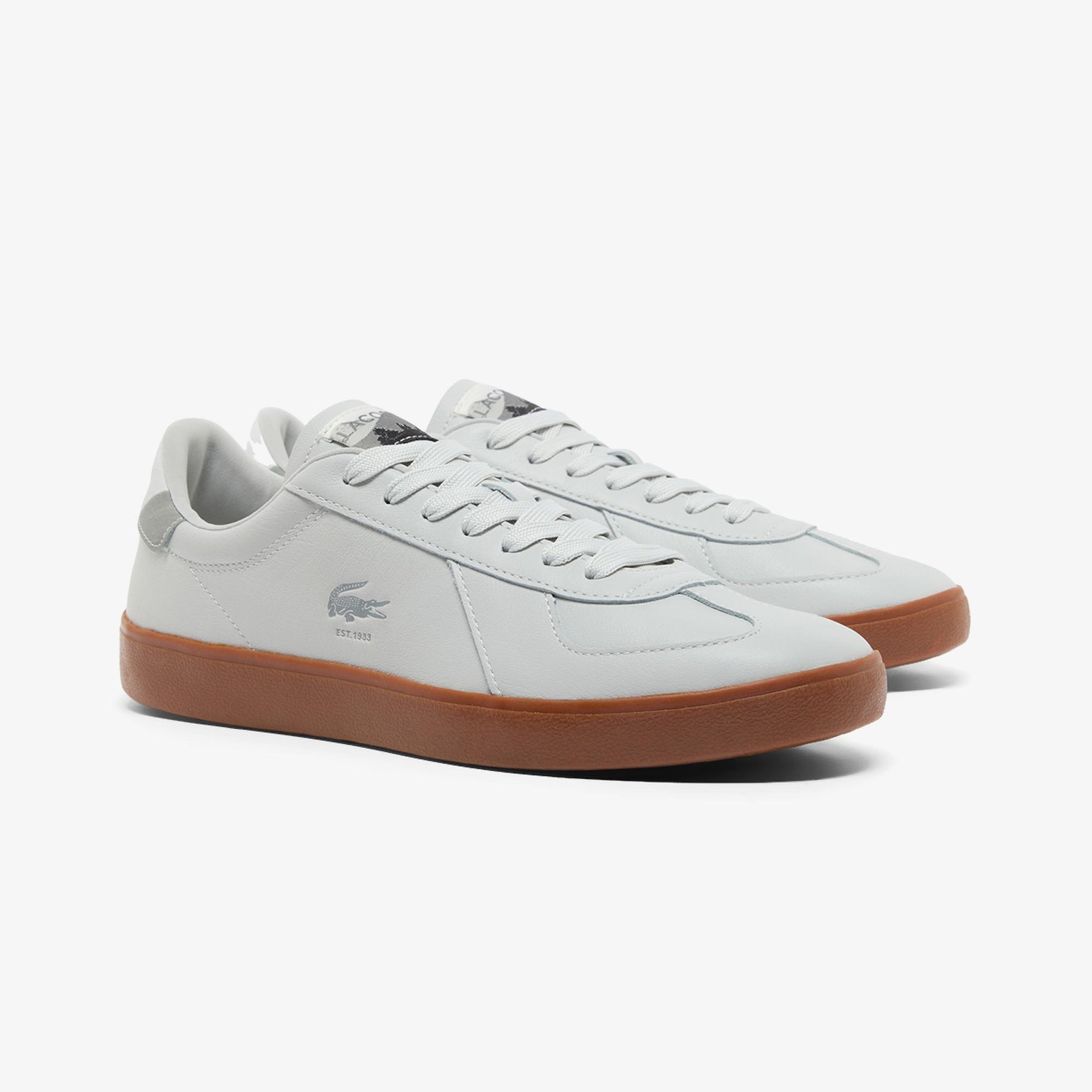 Lacoste Baseshot Pro Erkek Gri Sneaker