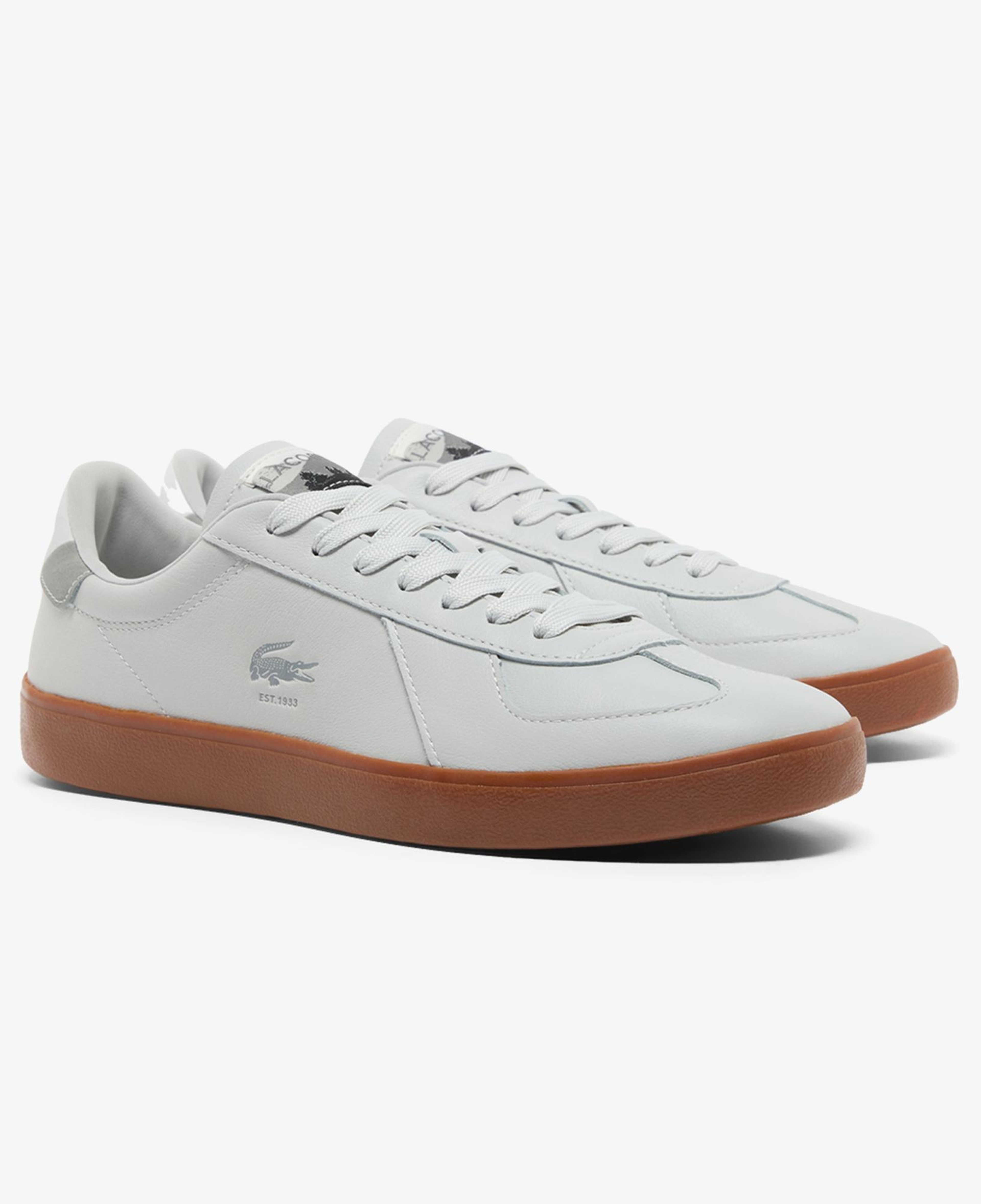 Lacoste Baseshot Pro Erkek Gri Sneaker