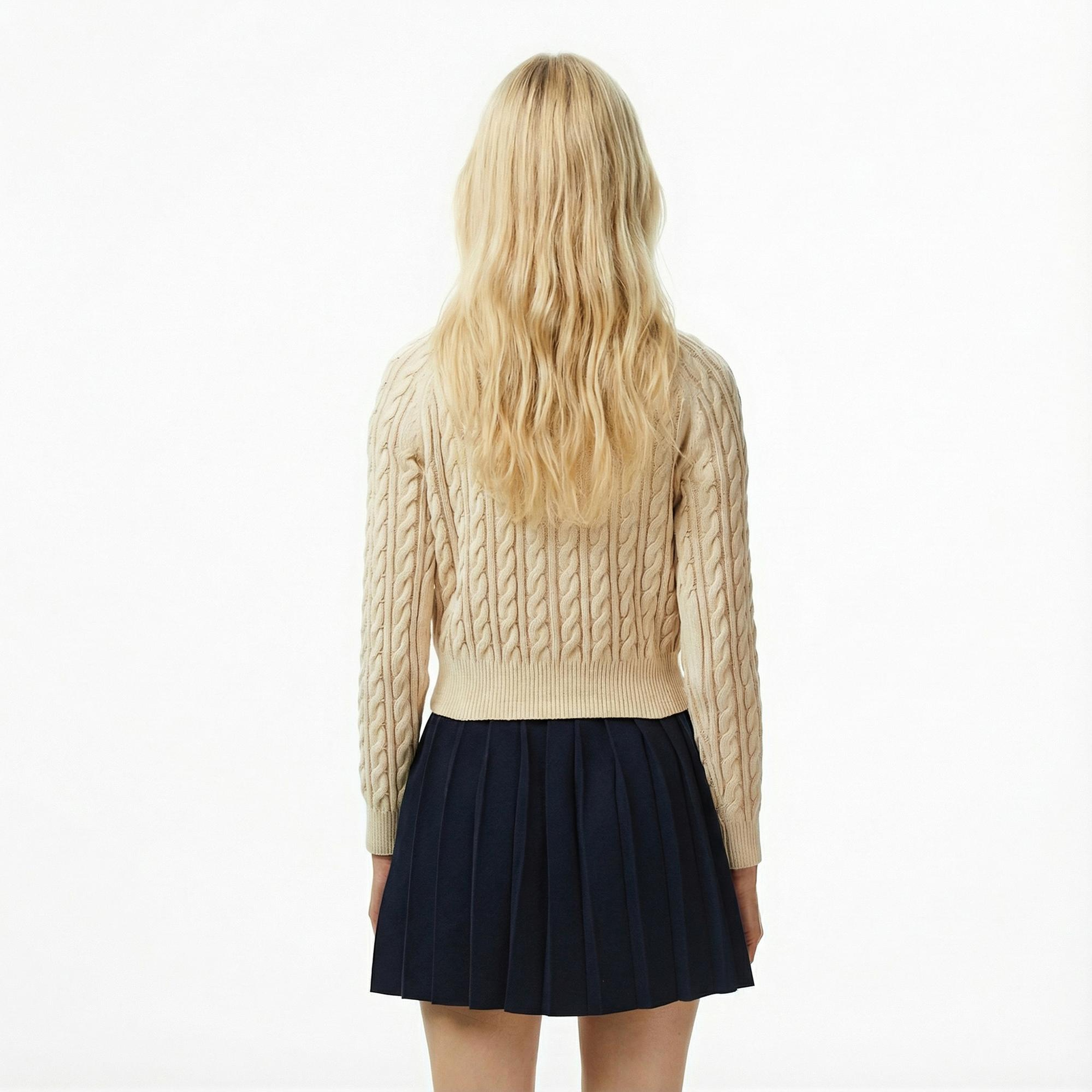 Guess Giselle Kadın Krem Rengi Hırka