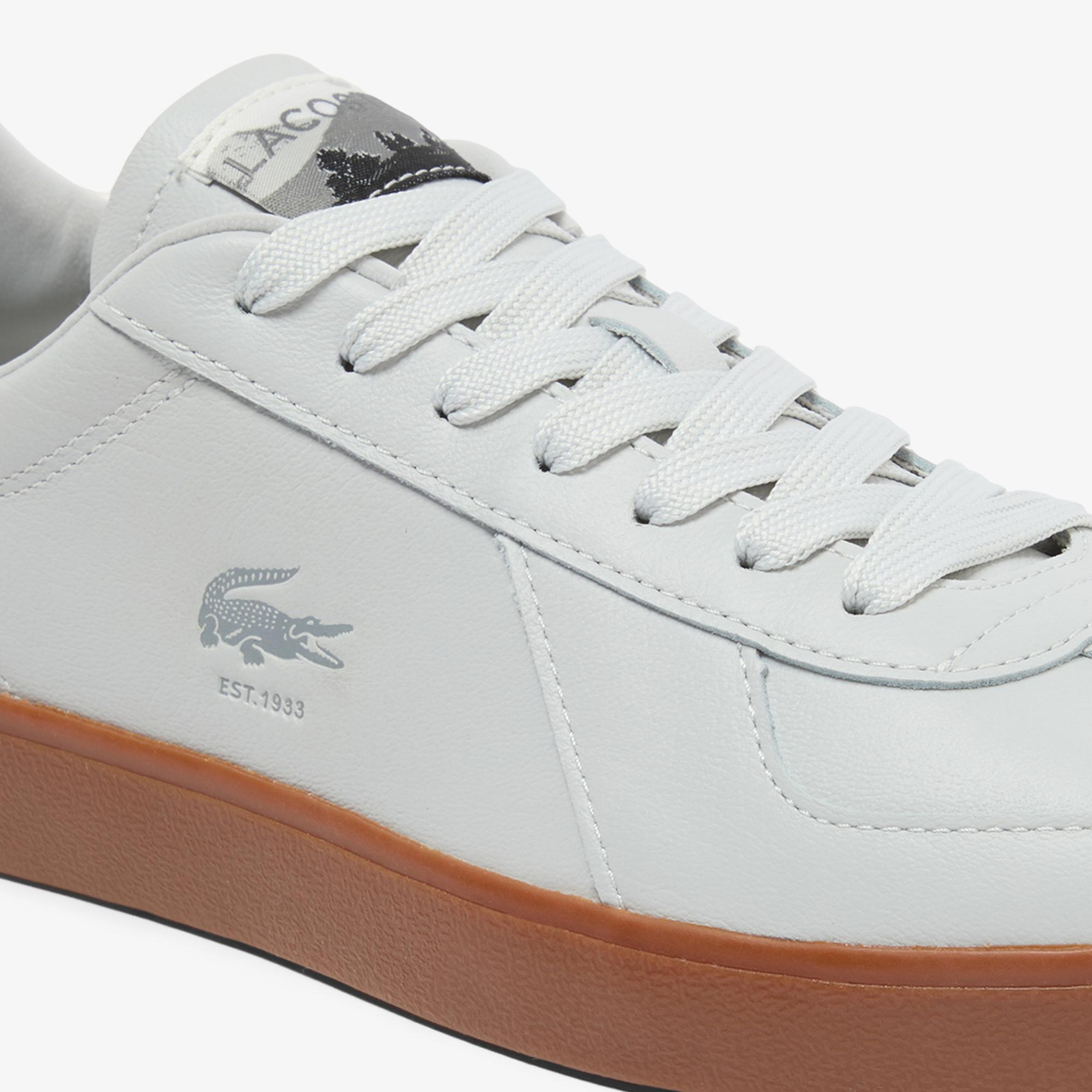 Lacoste Baseshot Pro Erkek Gri Sneaker