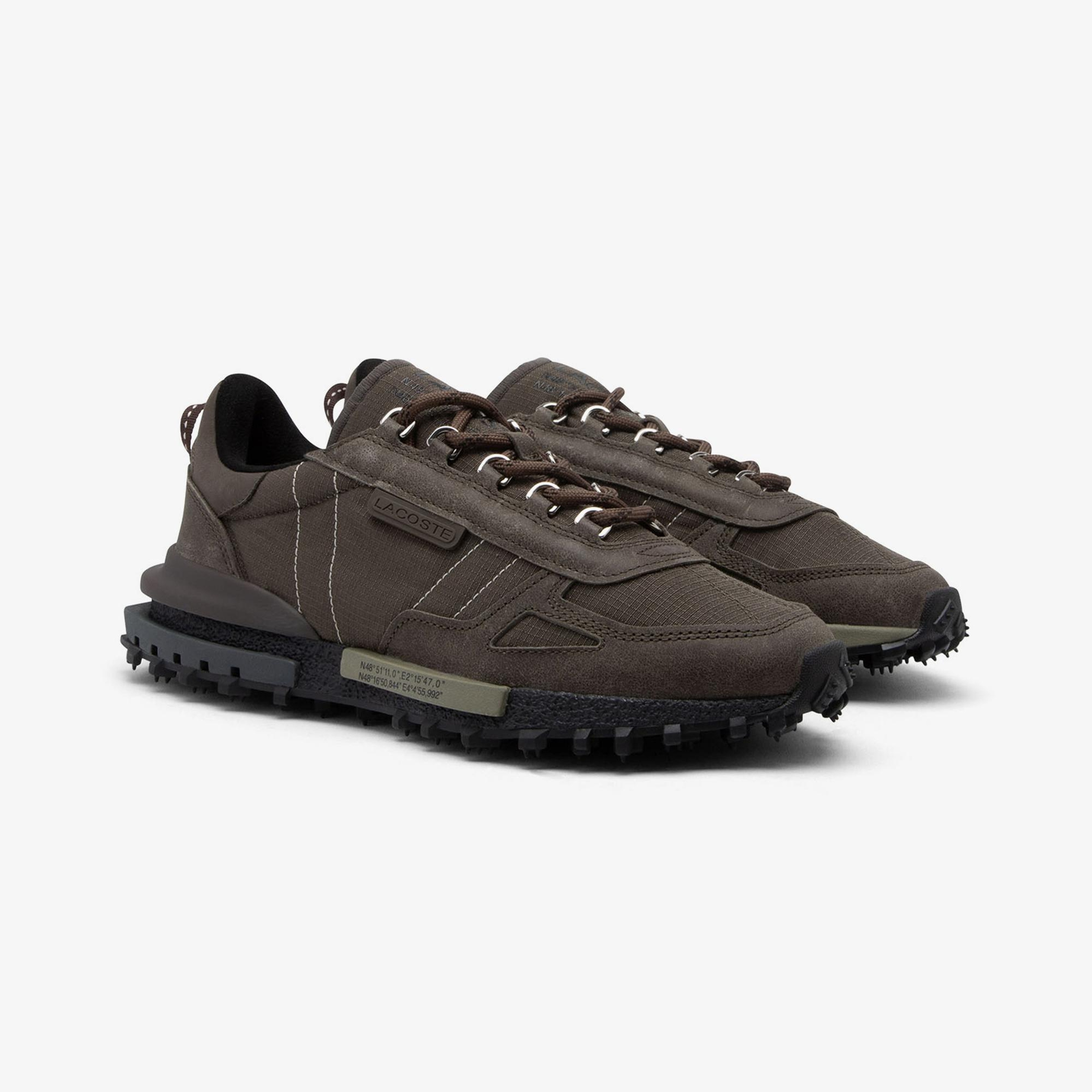 Lacoste Elite Active Winter Erkek Koyu Kahverengi Sneaker