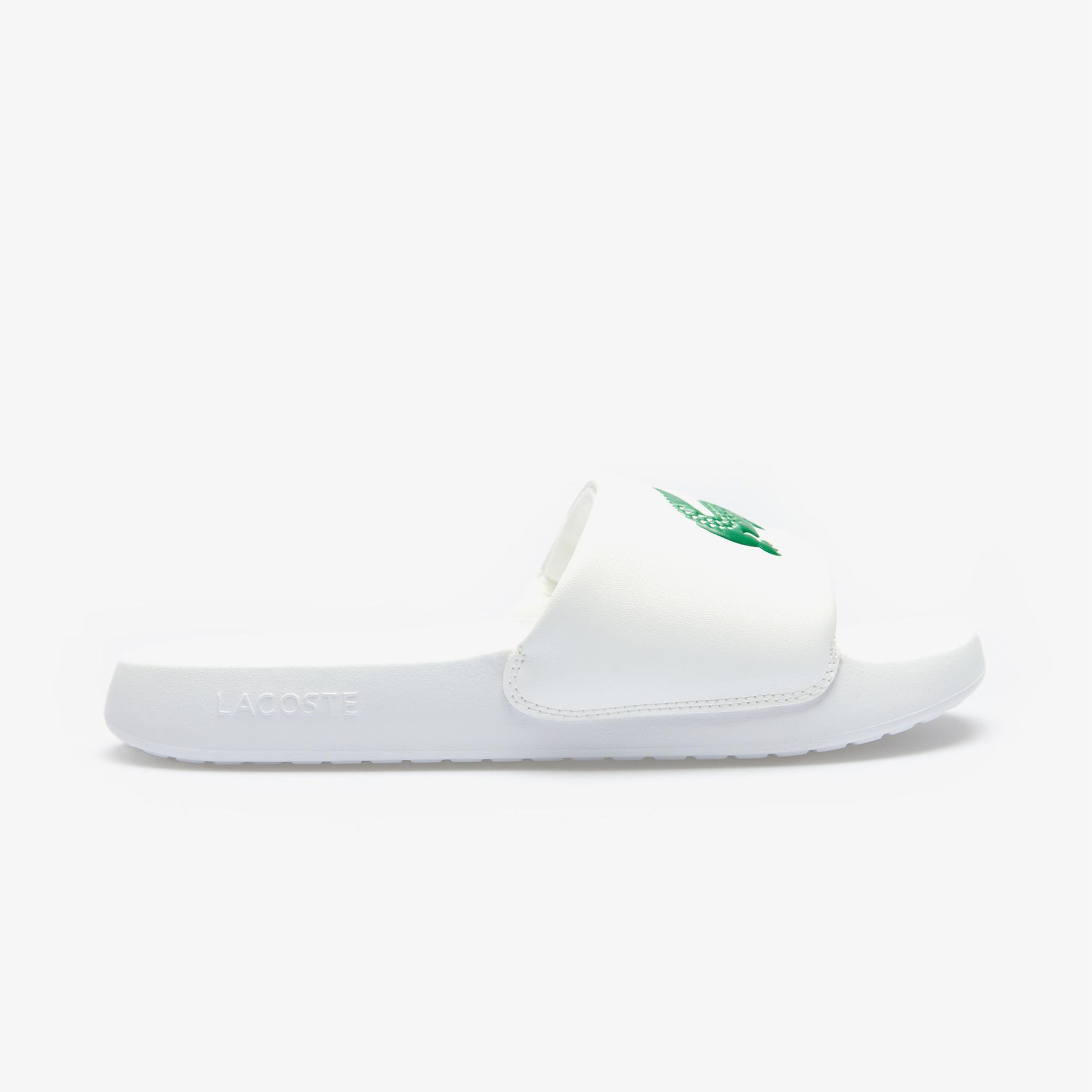 Lacoste Serve Slide 1.0 Erkek Beyaz Terlik