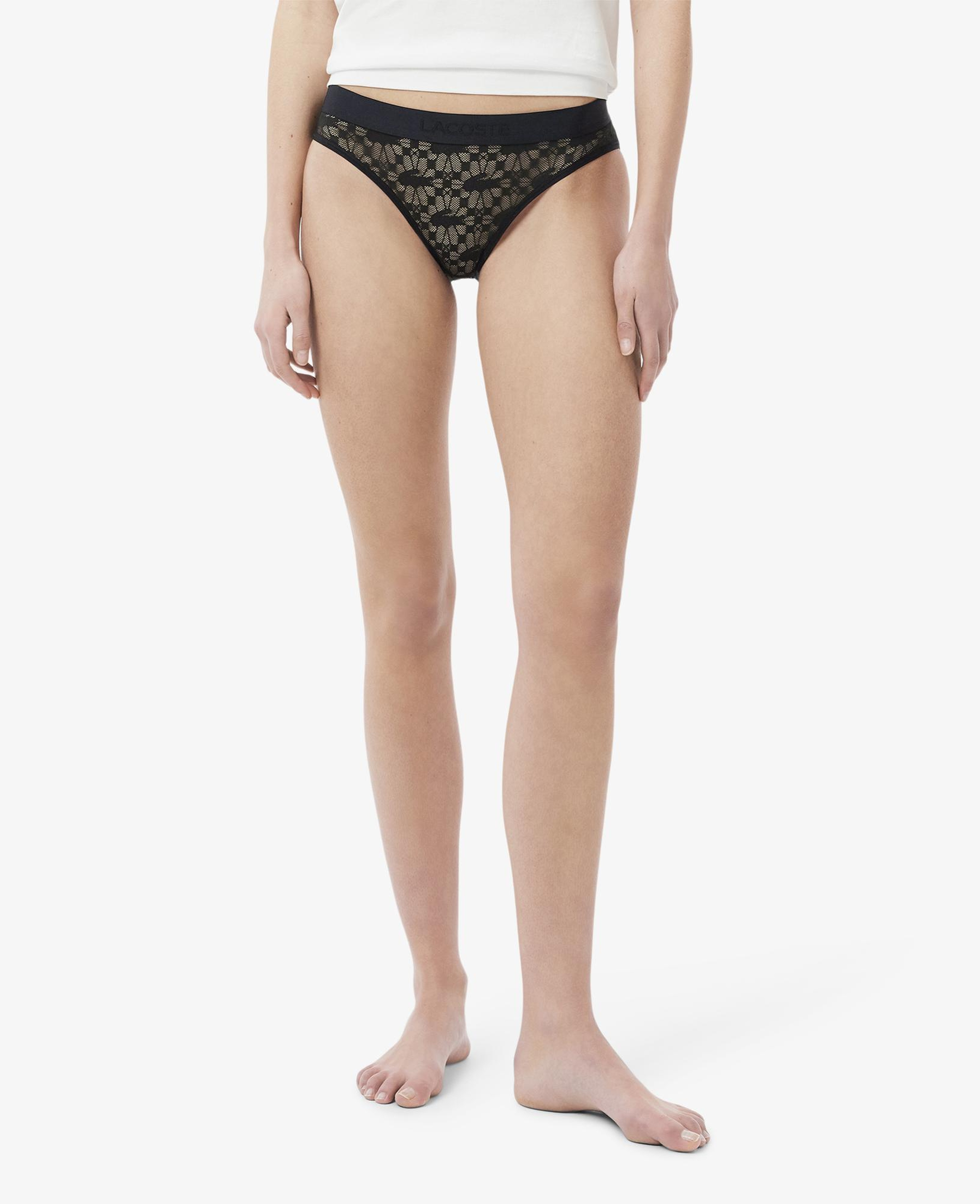 Lacoste Kadın Siyah Külot