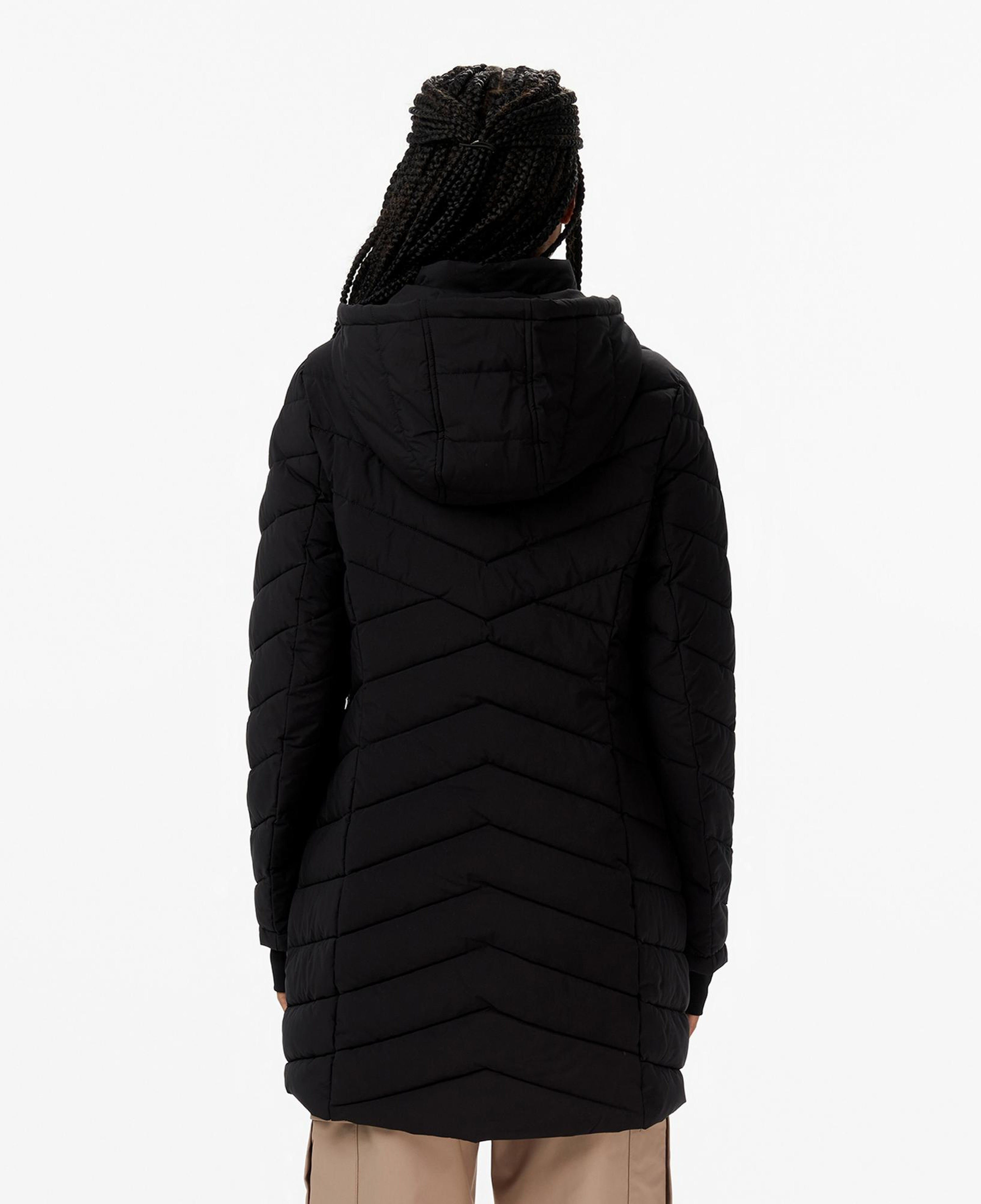 Nautica Kadın Siyah Su İtici Özellikli Mont