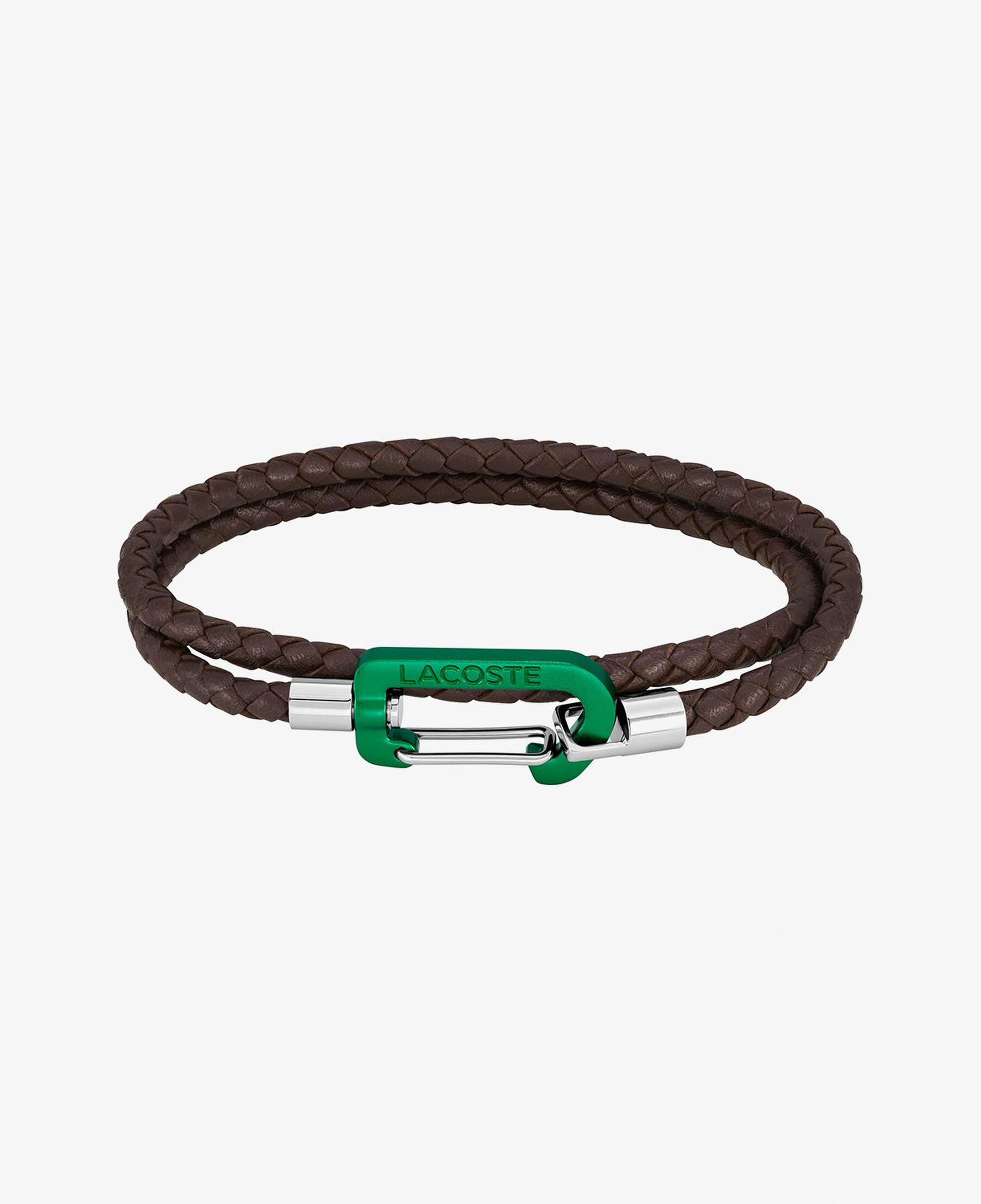 Lacoste Erkek Kahverengi Deri Bileklik