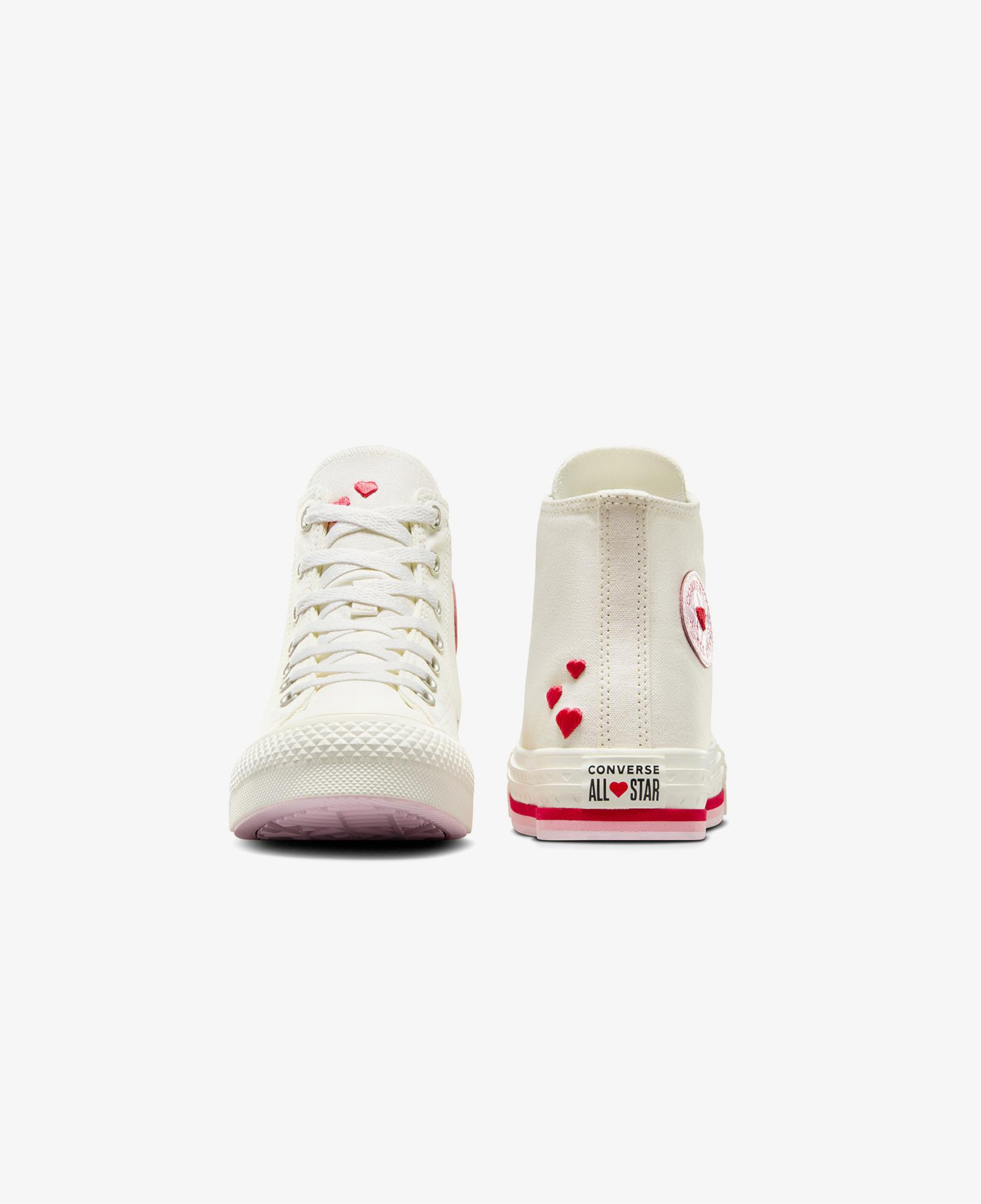Converse Chuck Taylor All Star Valentine's Day Çocuk Beyaz Sneaker