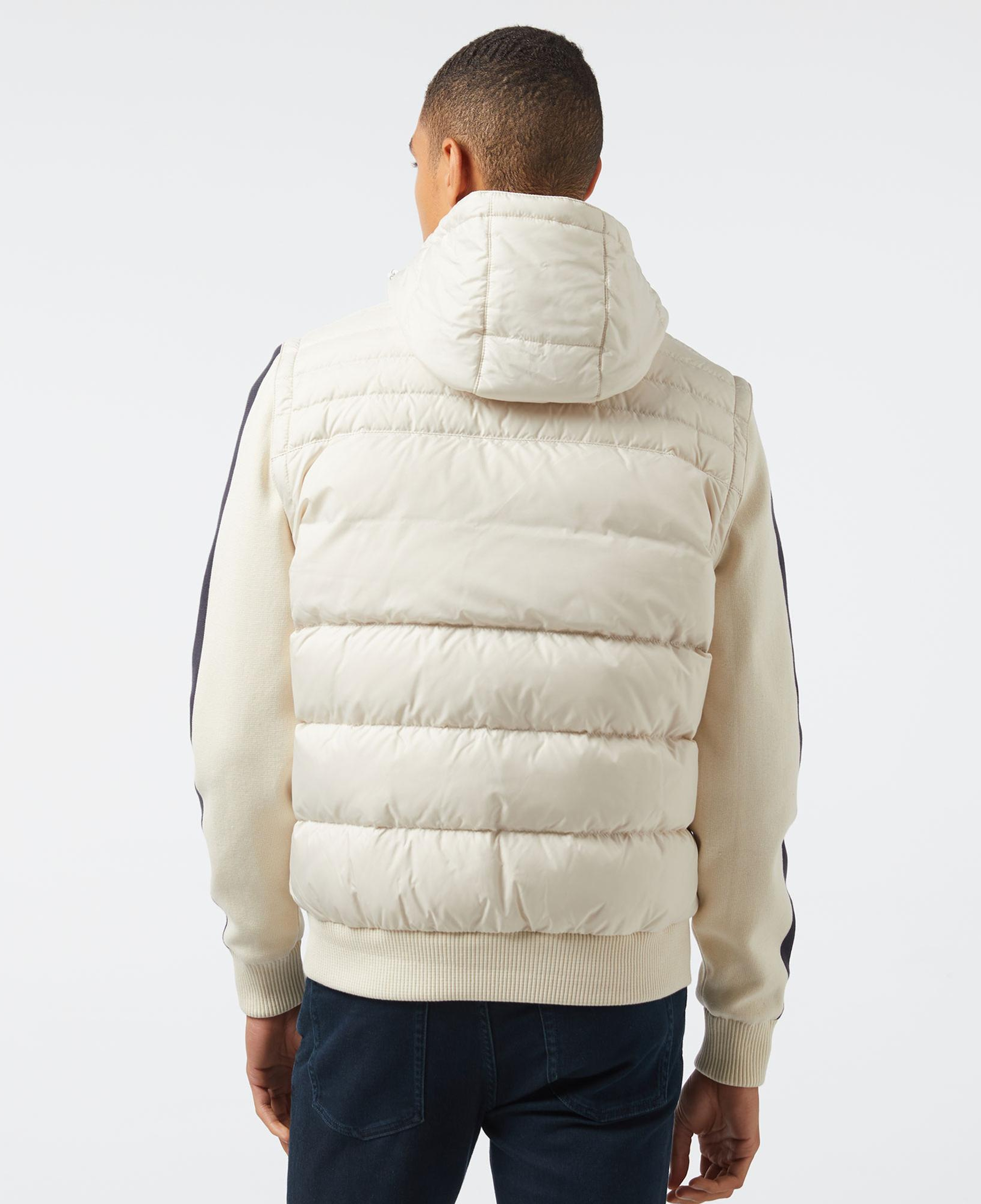 Lacoste Erkek Kapüşonlu Krem Mont