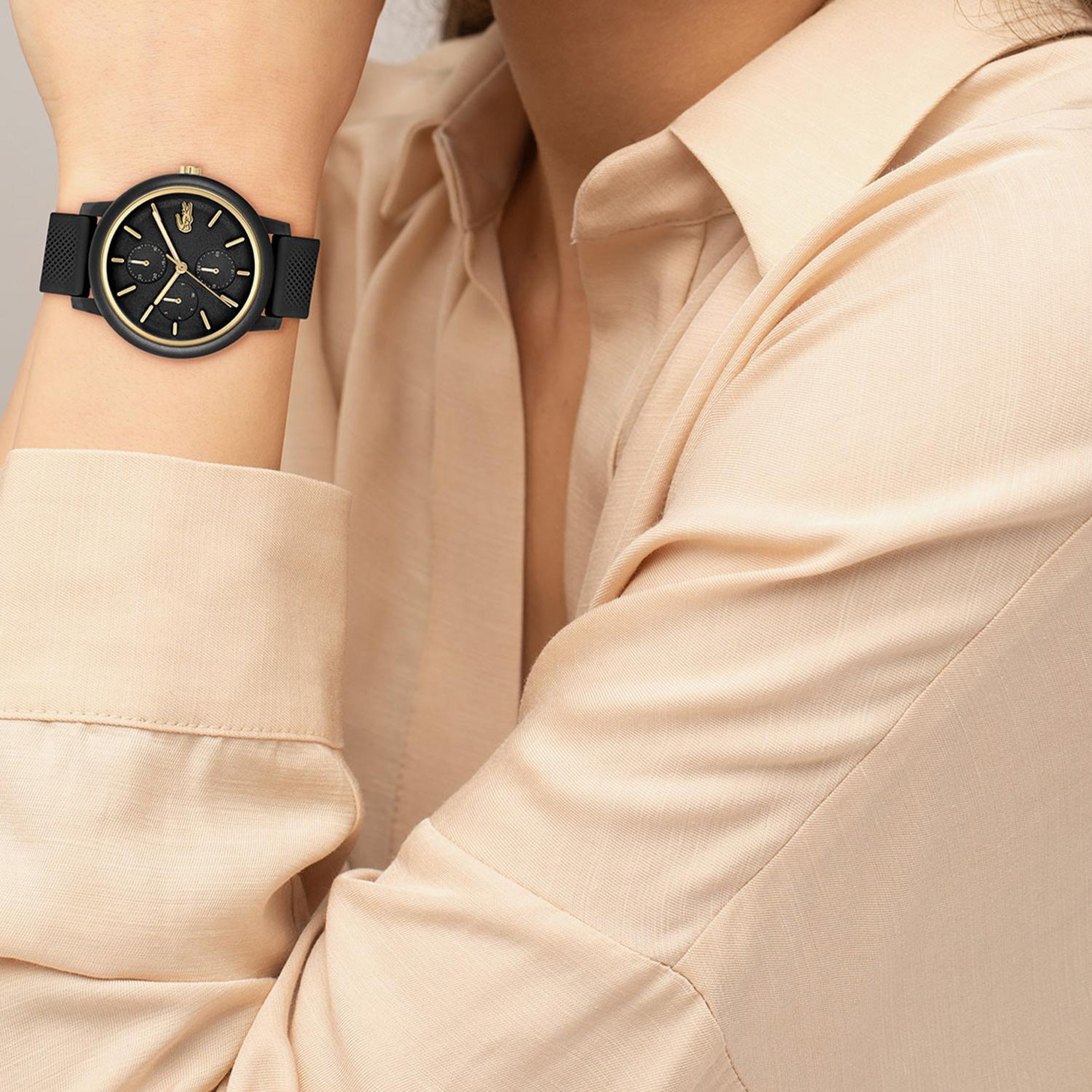 Lacoste L.12.12 Kadın Siyah Saat