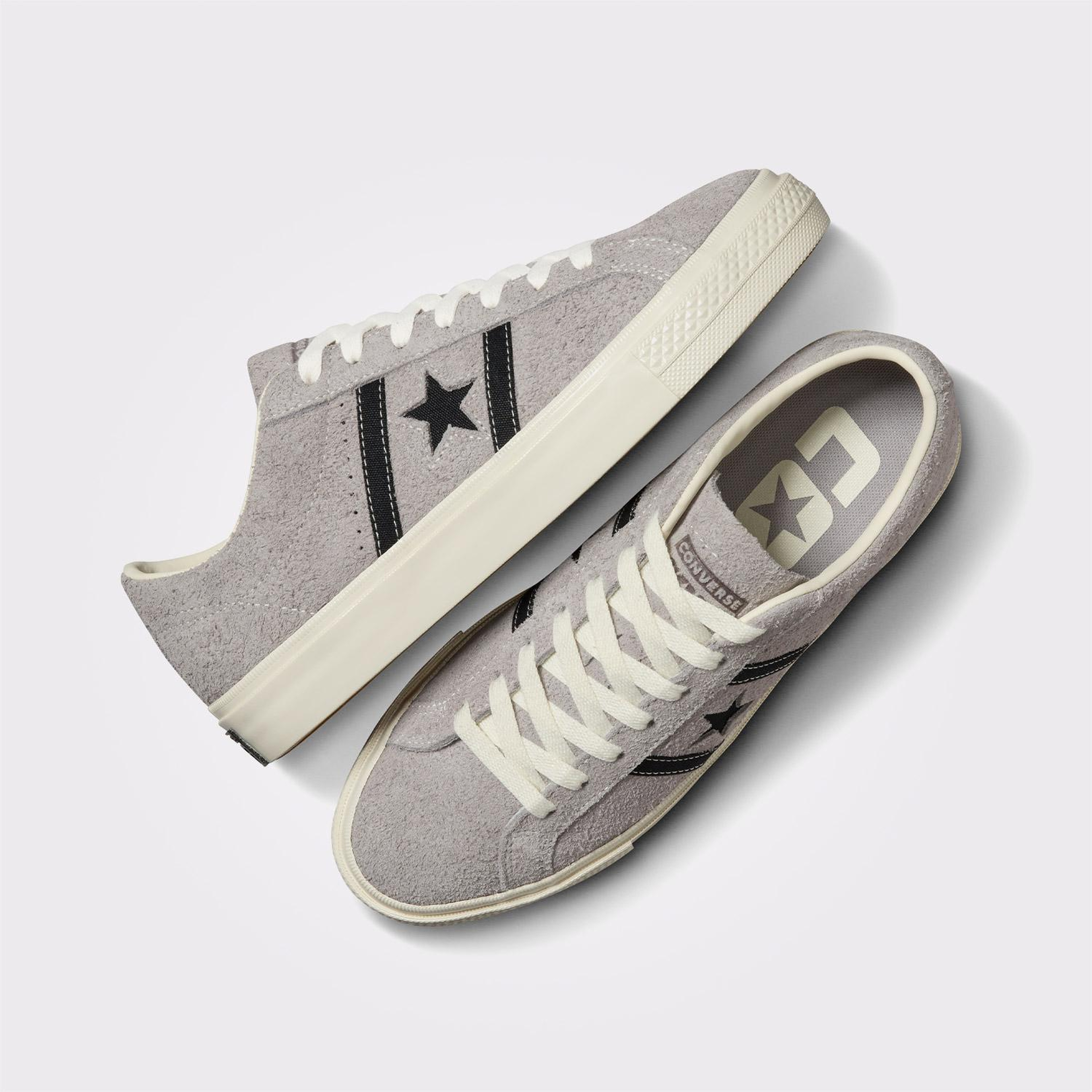 Converse One Star Academy Pro Unisex Gri Süet Sneaker