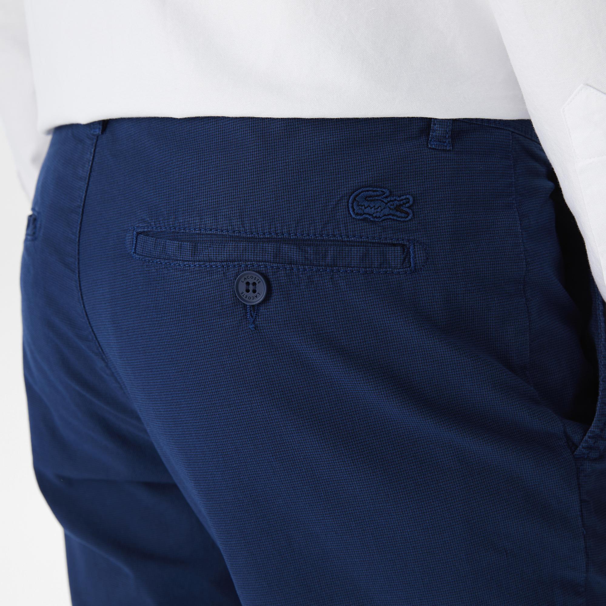 Lacoste Erkek Slim Fit Lacivert Pantolon