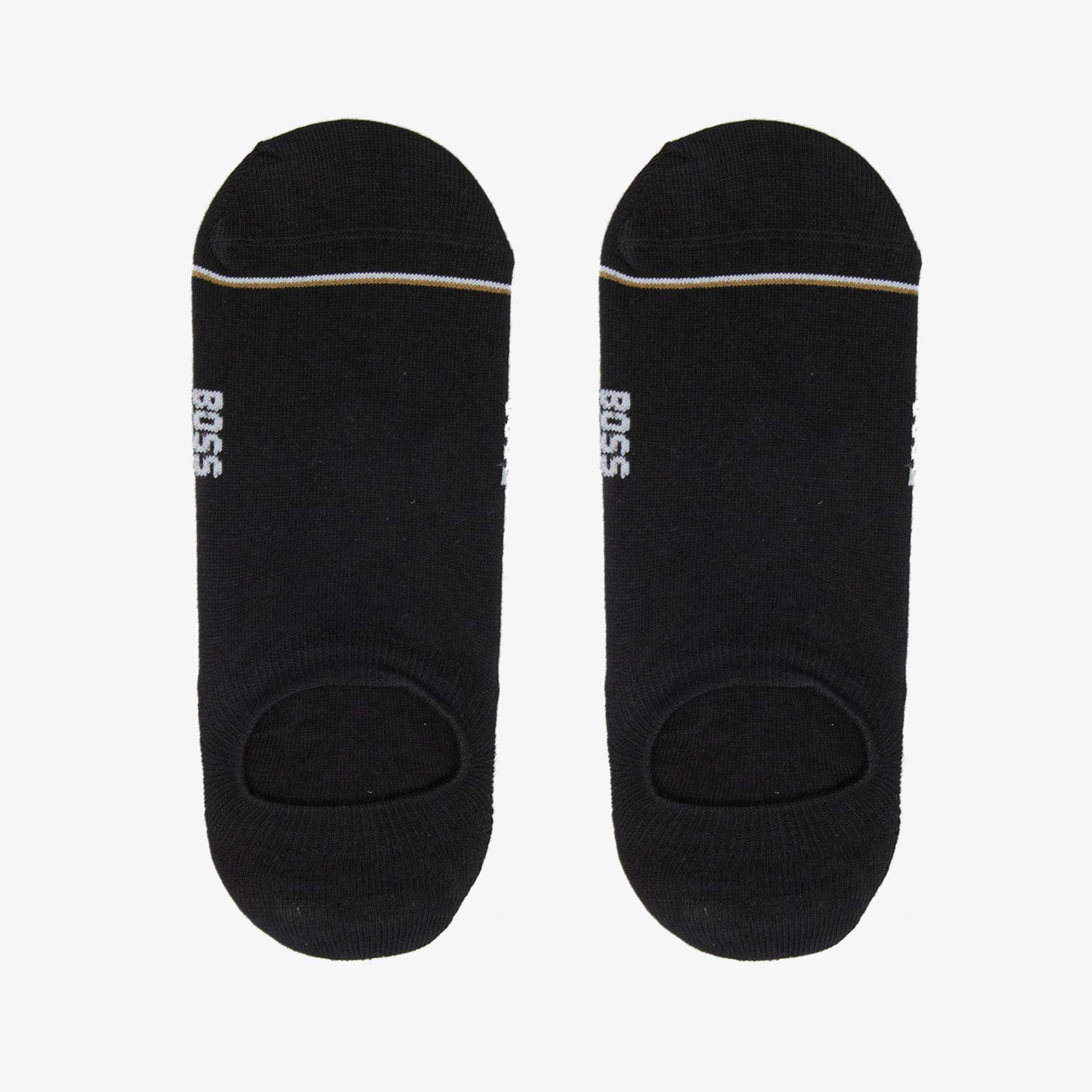 Boss 2'li Iconic Erkek Siyah Çorap