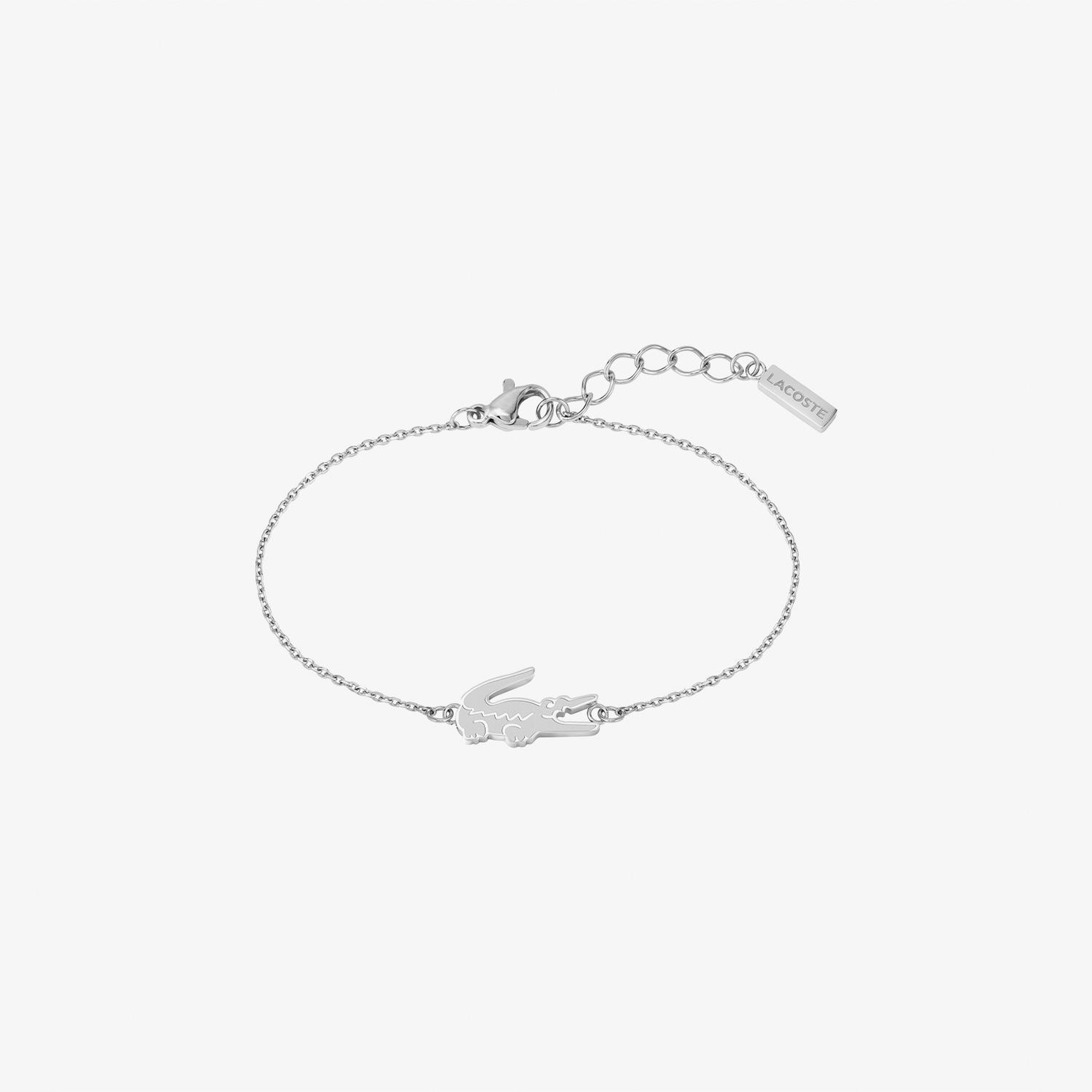 Lacoste Crocodile Kadın Gri Bileklik