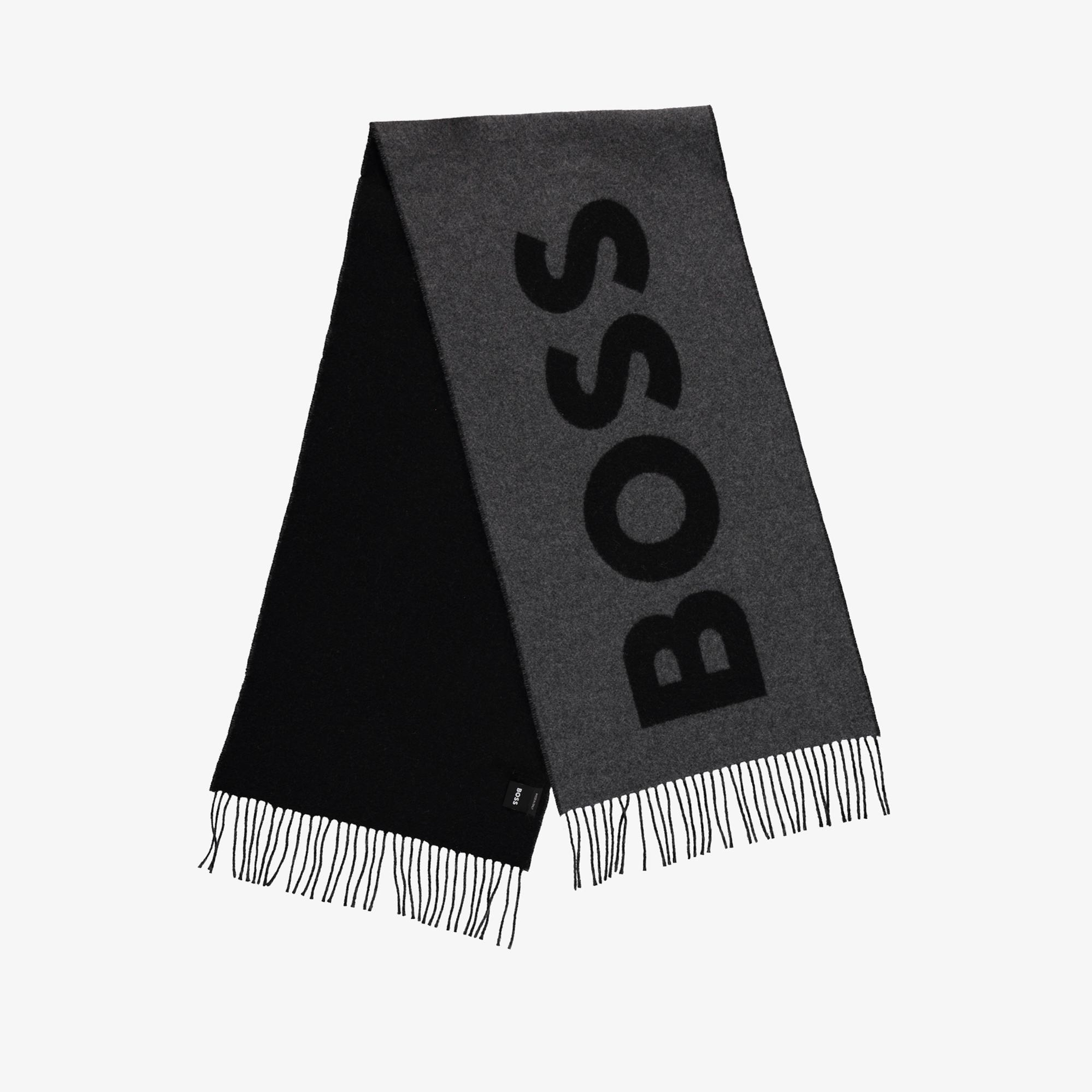 Boss Rikard Erkek Gri Atkı