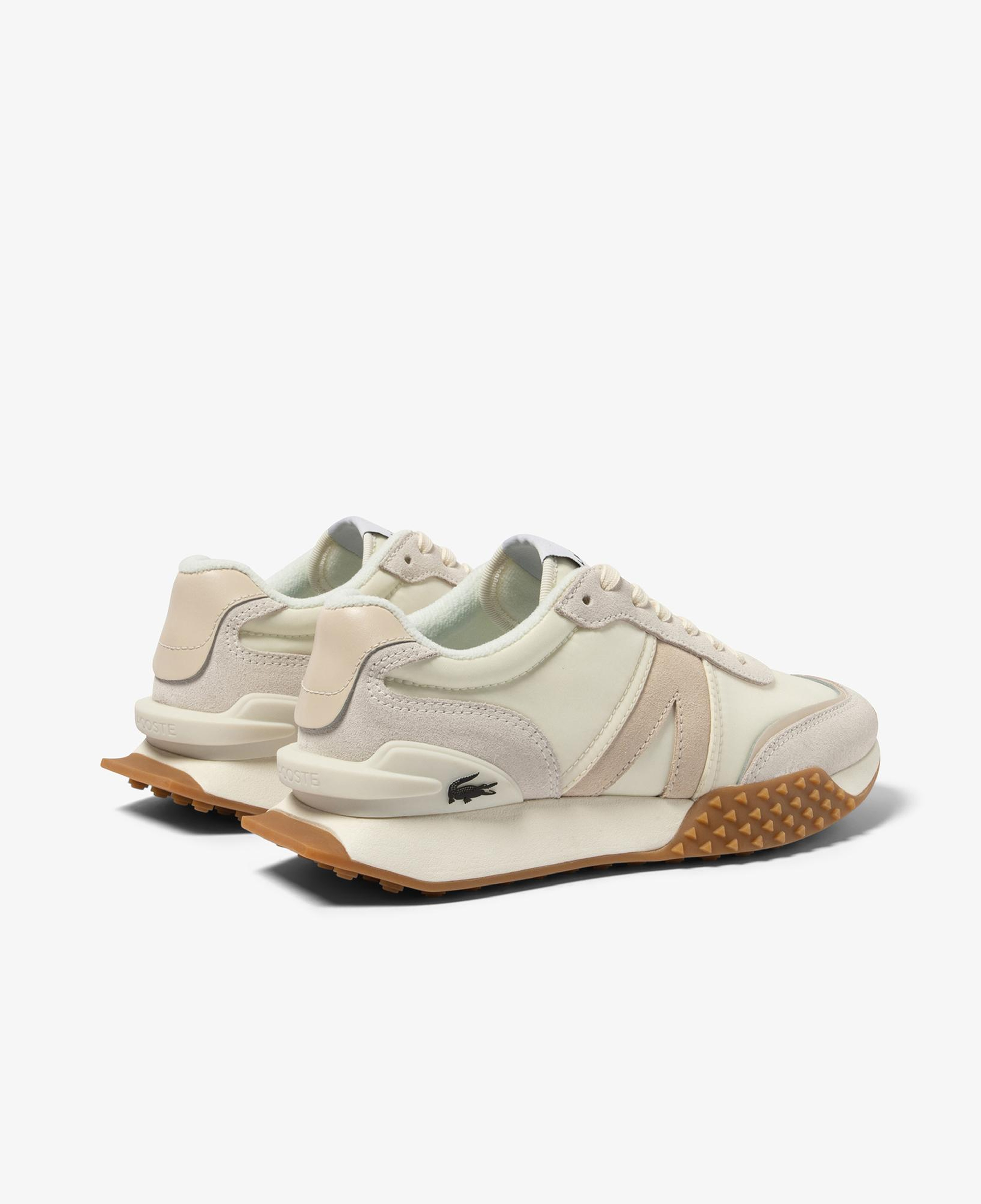 Lacoste L-Spin Deluxe Kadın Bej Sneaker