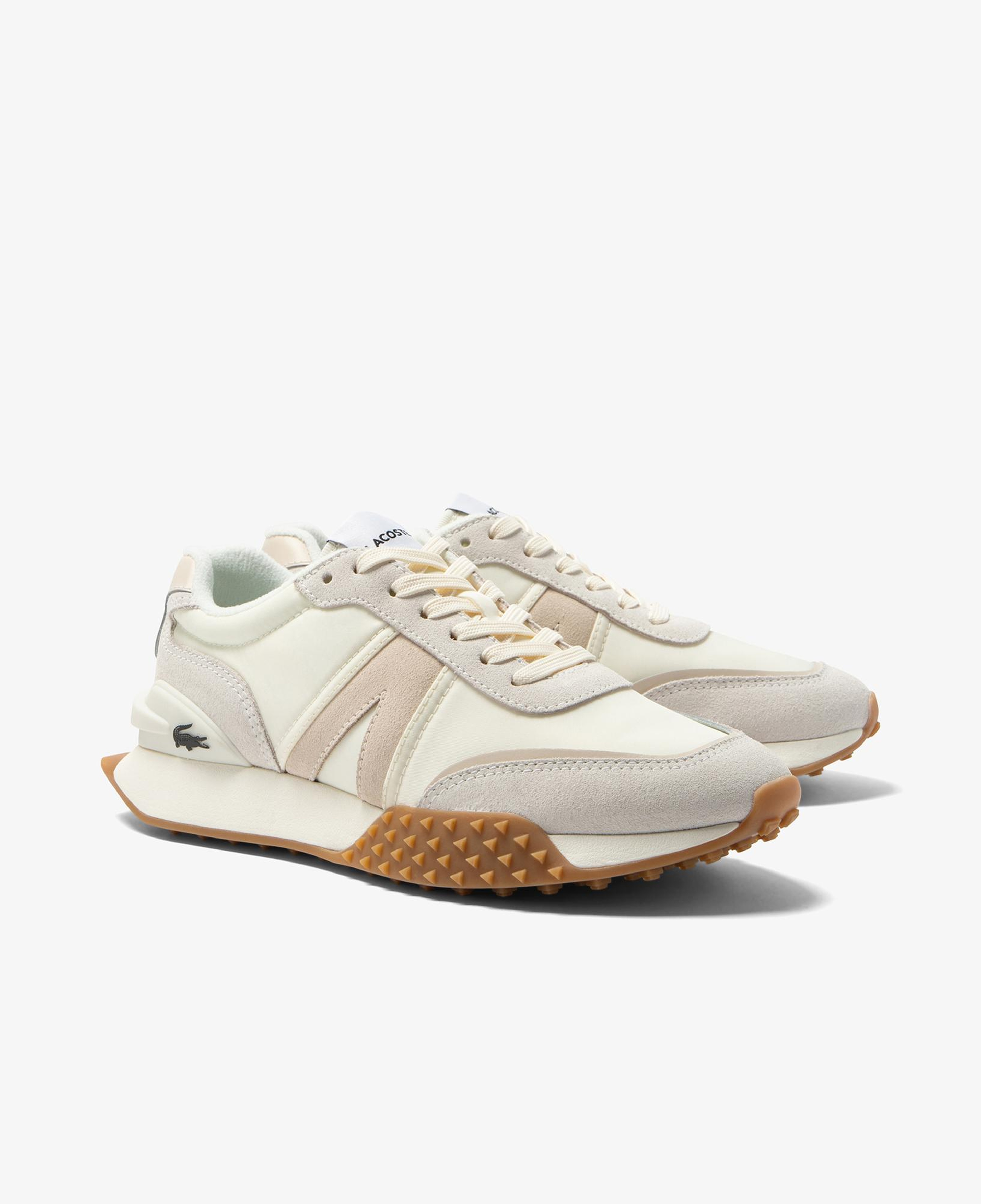 Lacoste L-Spin Deluxe Kadın Bej Sneaker