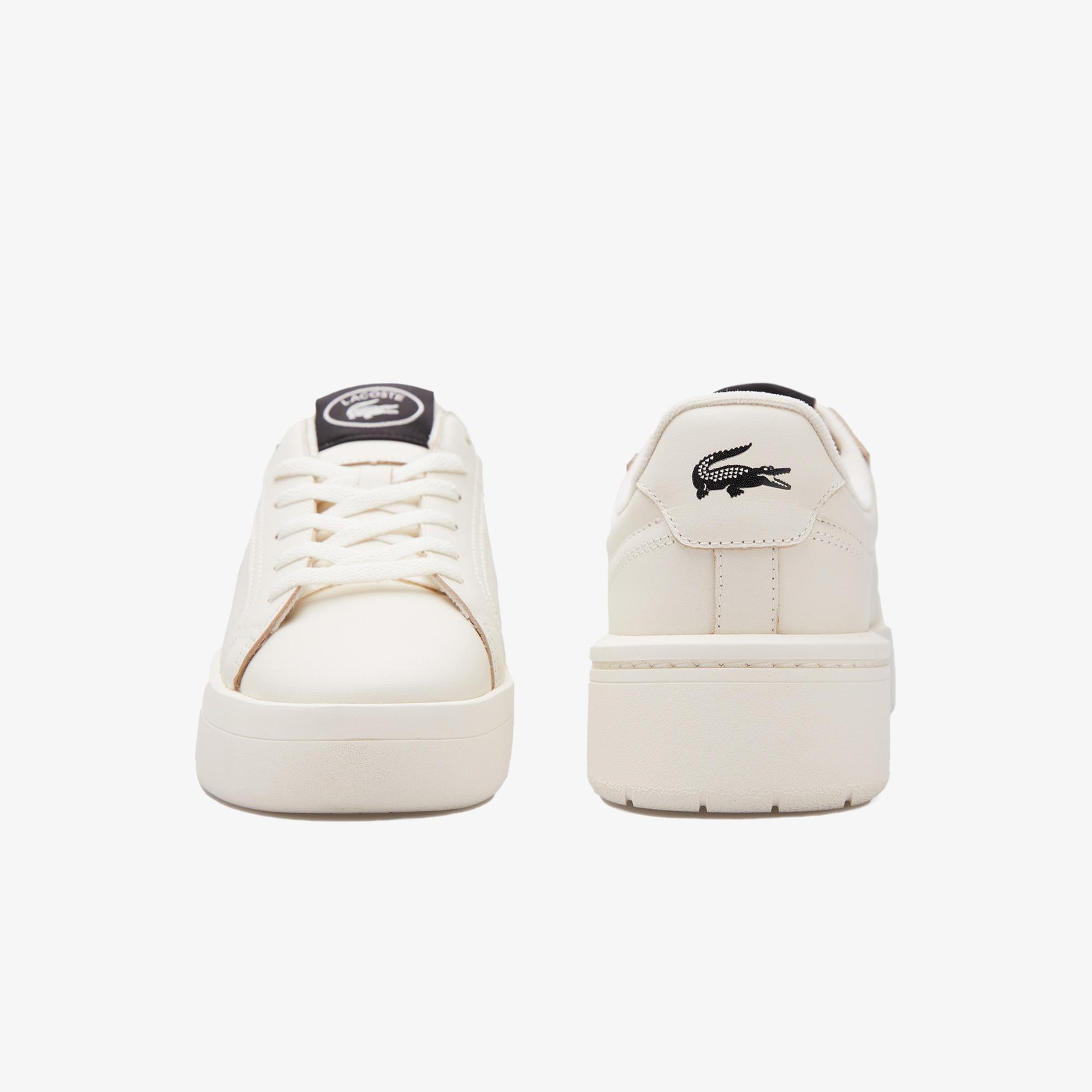 Lacoste Carnaby Platform Kadın Krem Sneaker