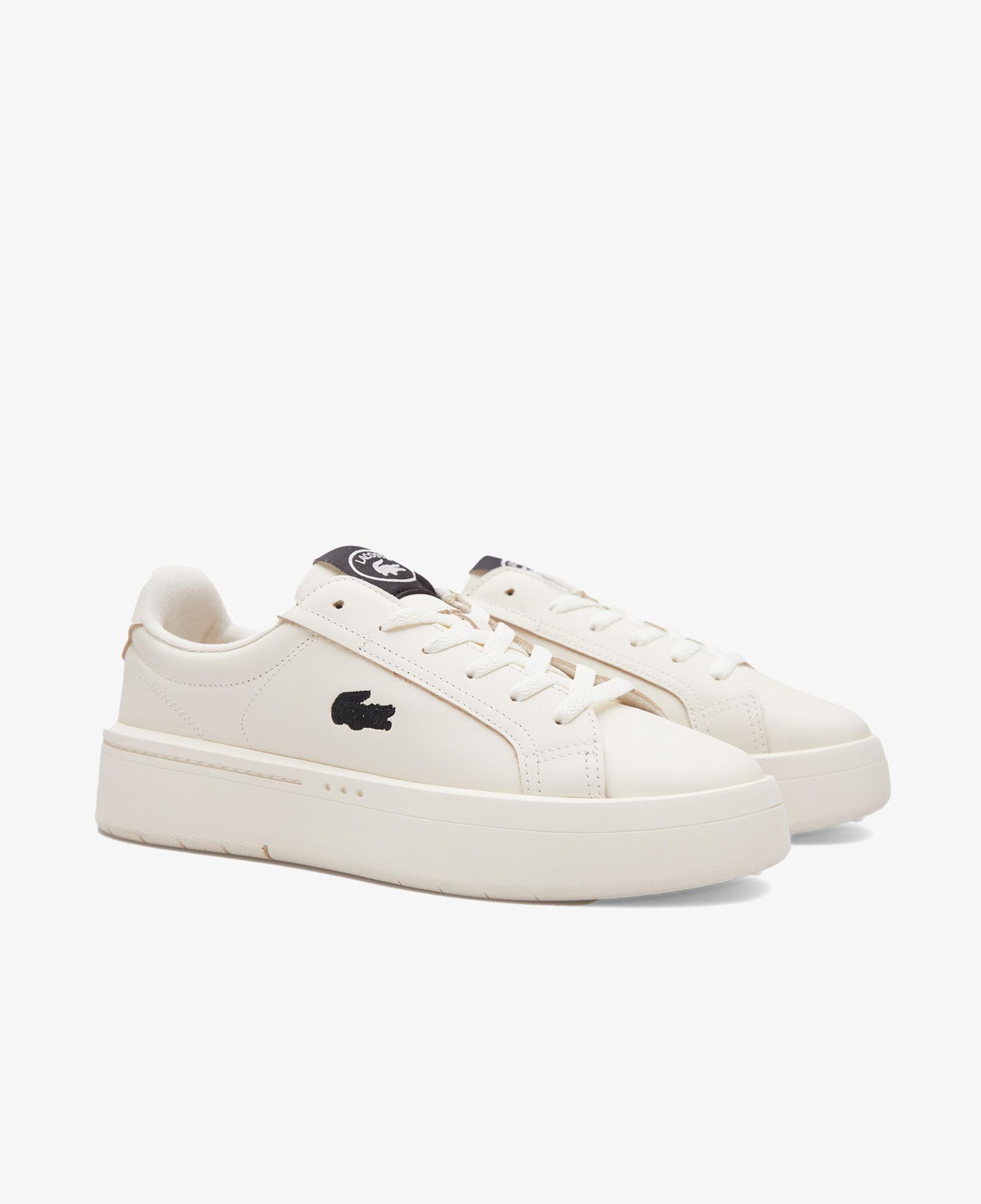 Lacoste Carnaby Platform Kadın Krem Sneaker
