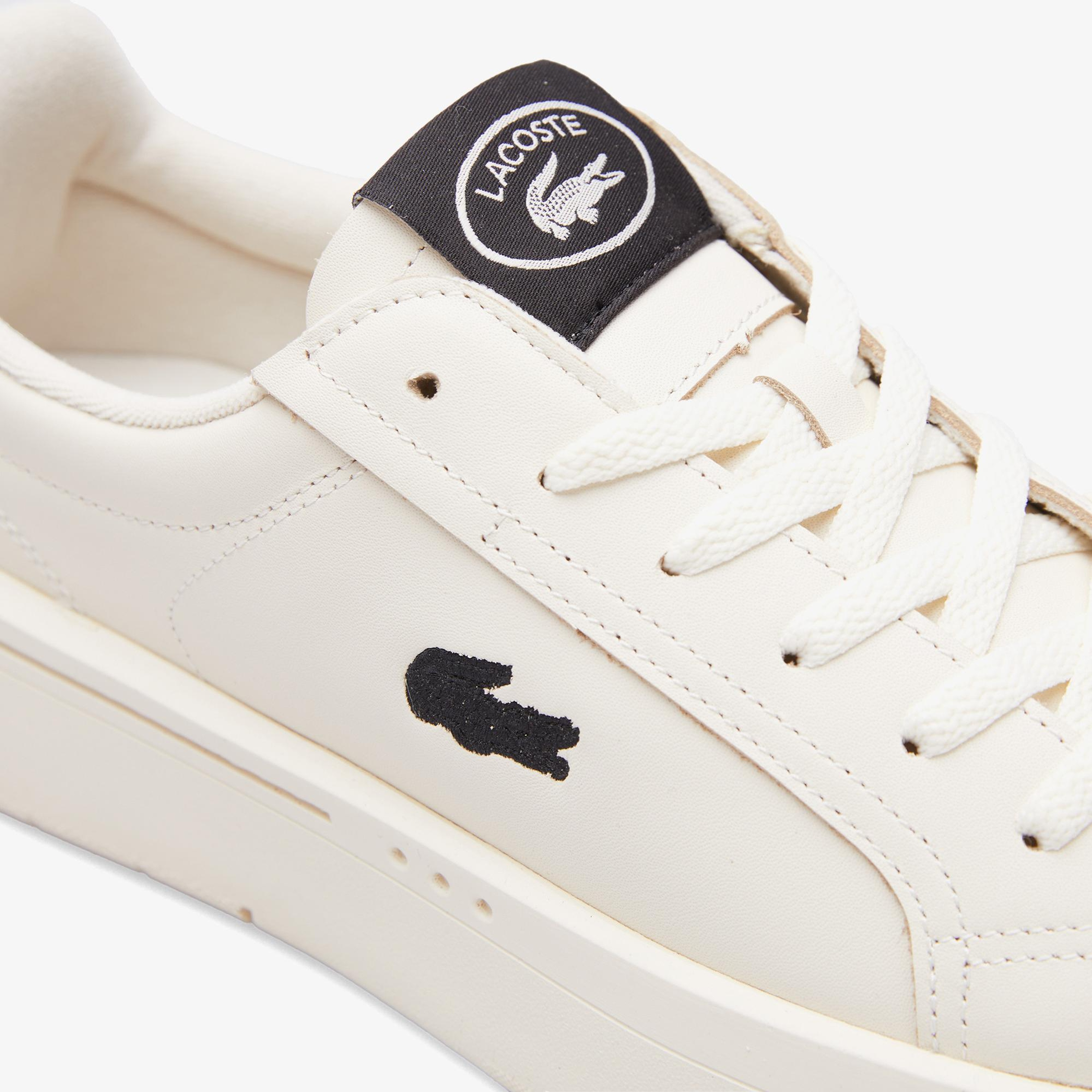 Lacoste Carnaby Platform Kadın Krem Sneaker