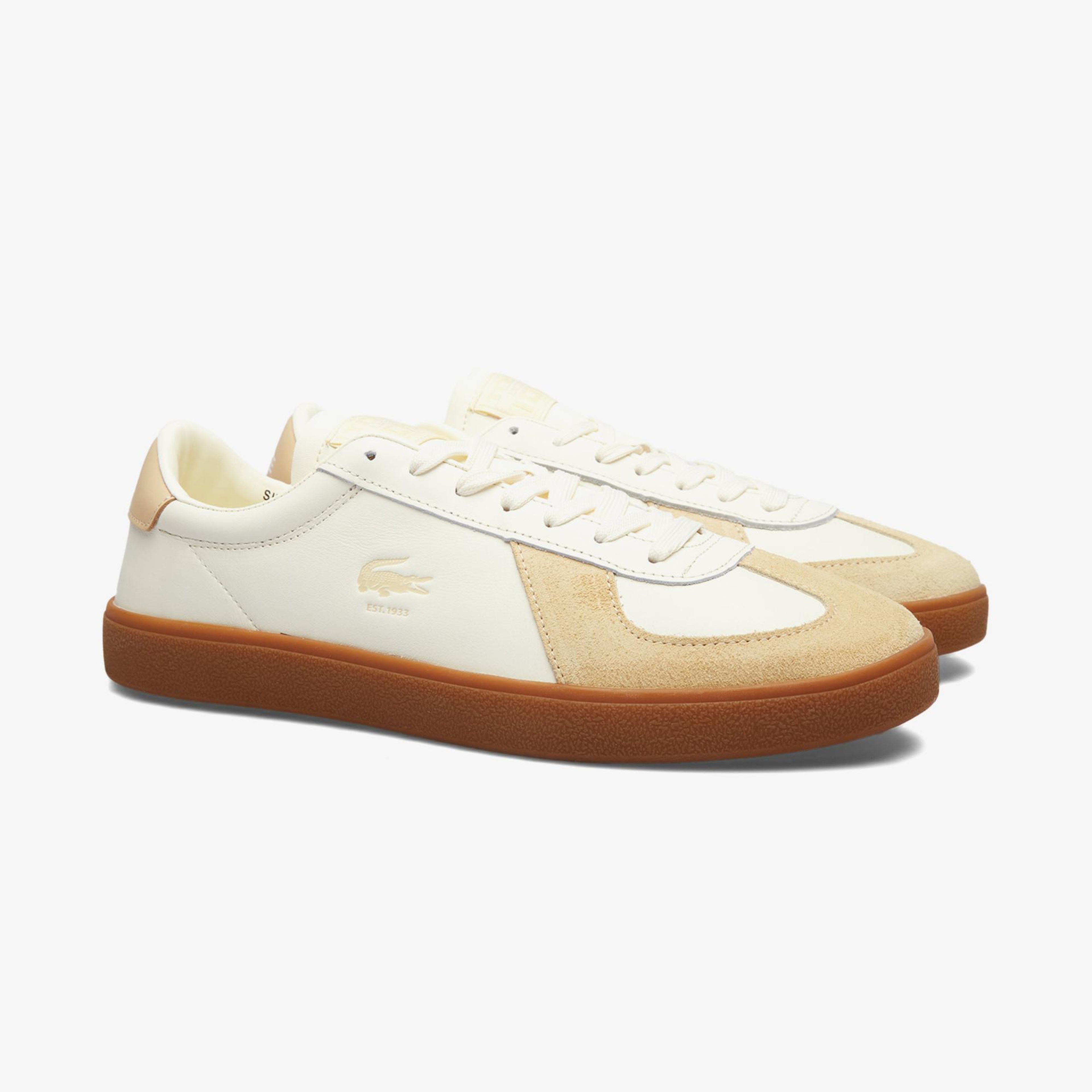 Lacoste Baseshot Pro Erkek Bej Sneaker