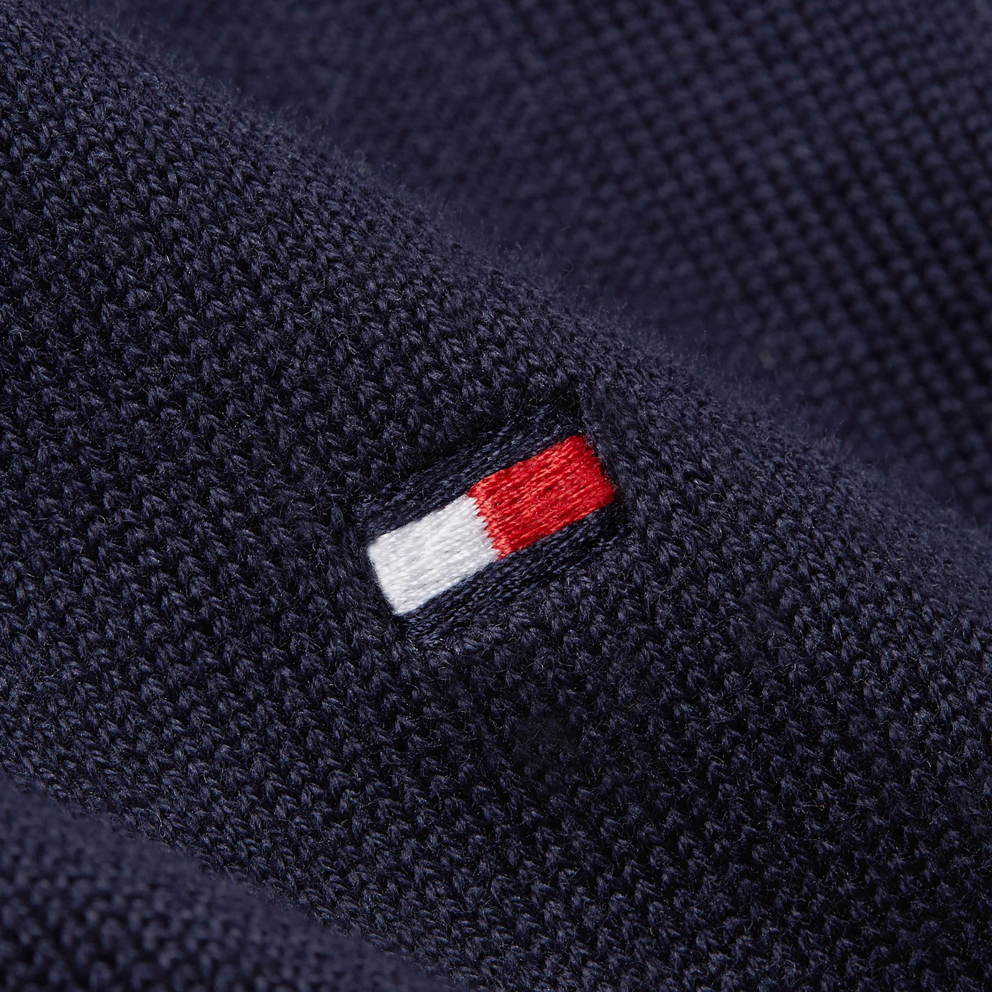 Tommy Hilfiger Erkek Triko Lacivert Kazak