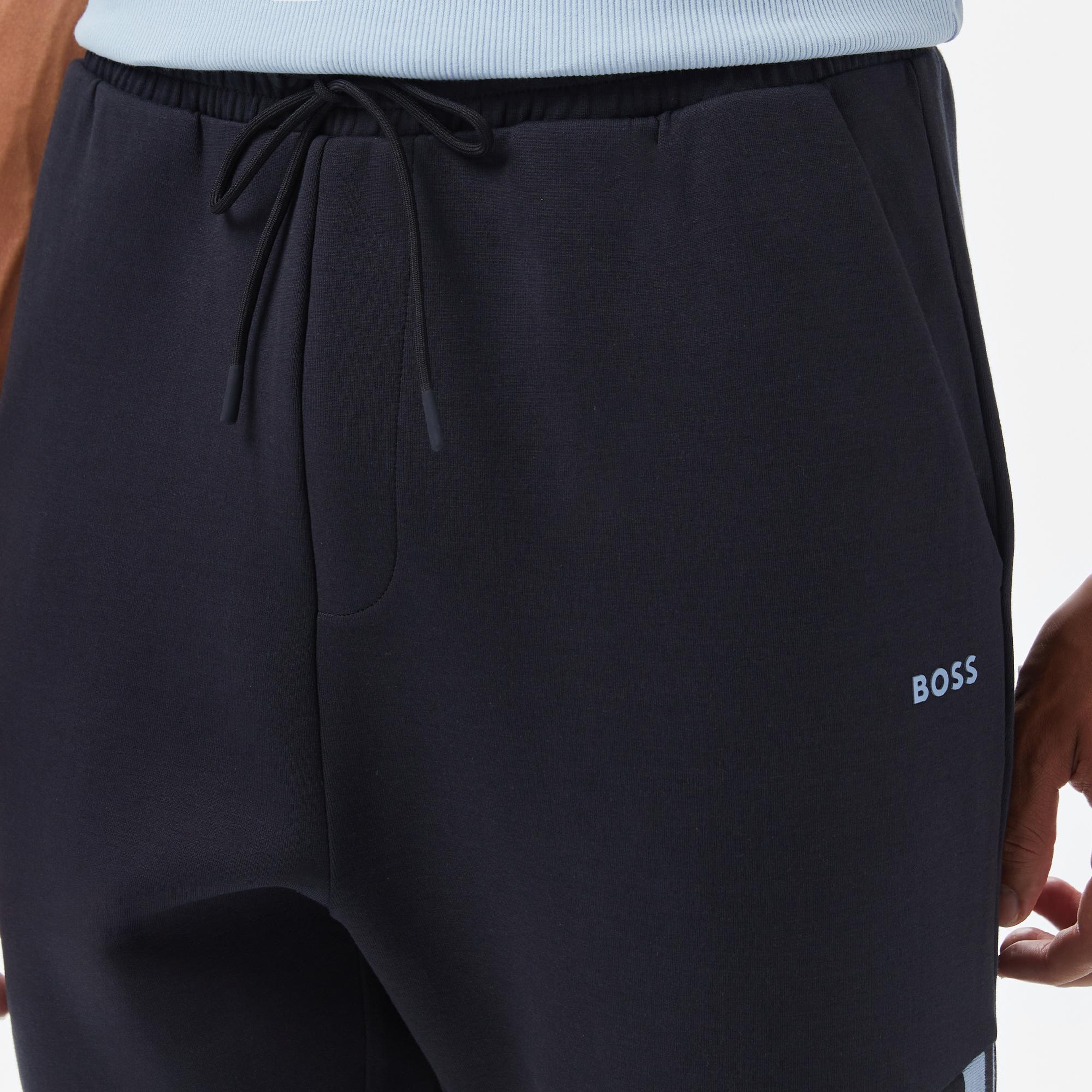 Boss Erkek Mavi Sweatshirt