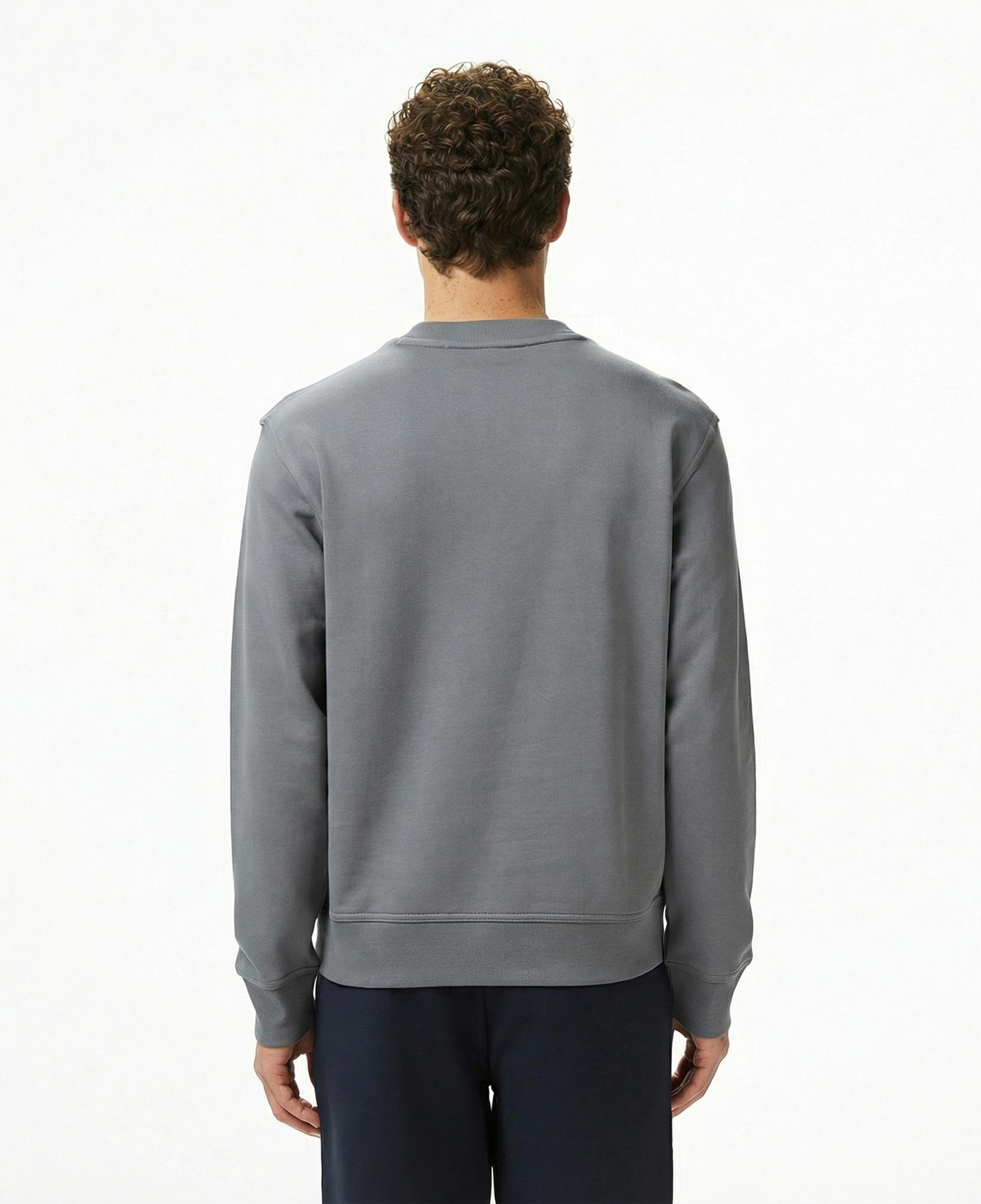 Boss Erkek Gri Sweatshirt