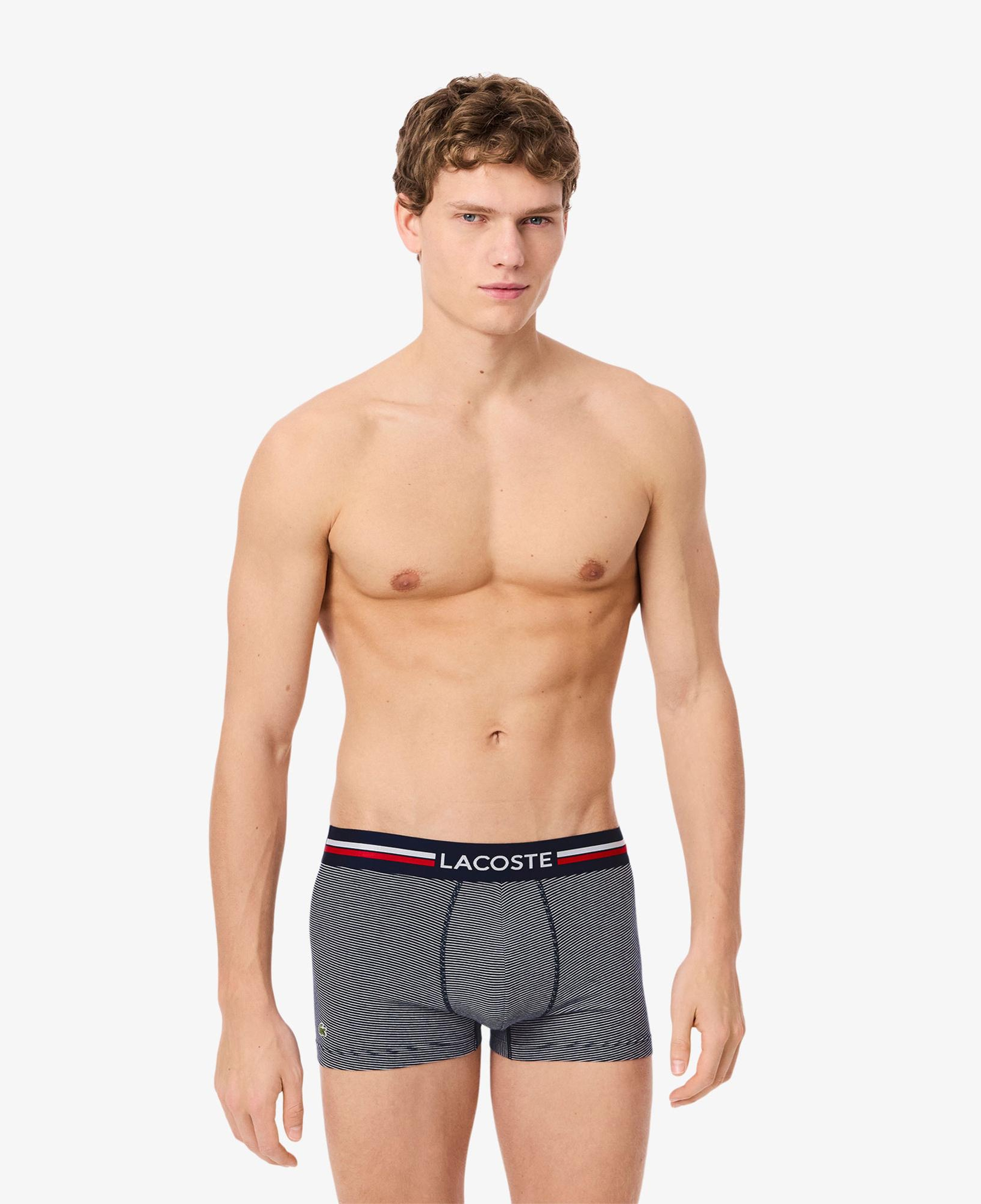 Lacoste Erkek 3'lü Renkli Boxer